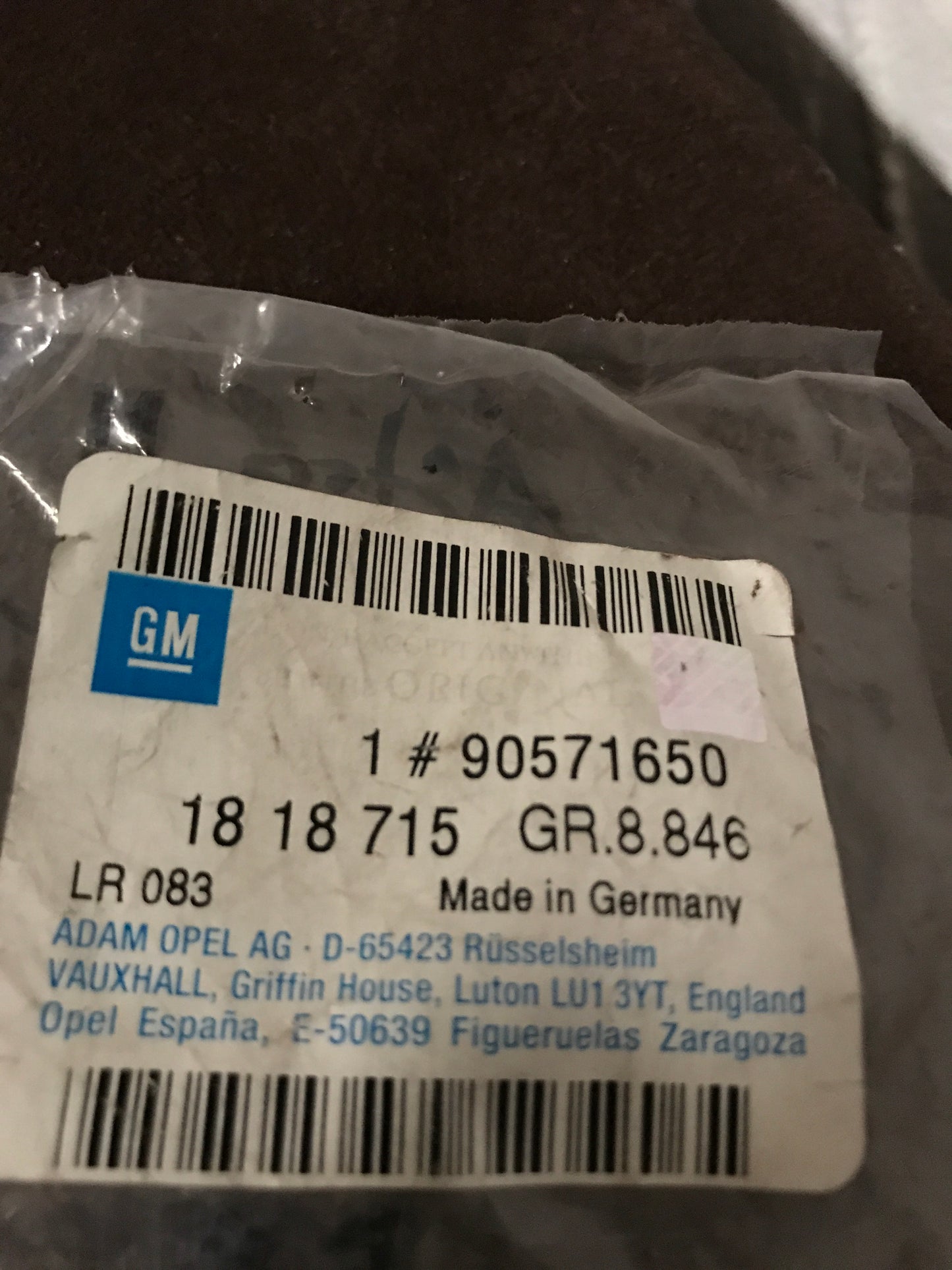 Original Astra H Klemme Entlüftungsschlauch NEU