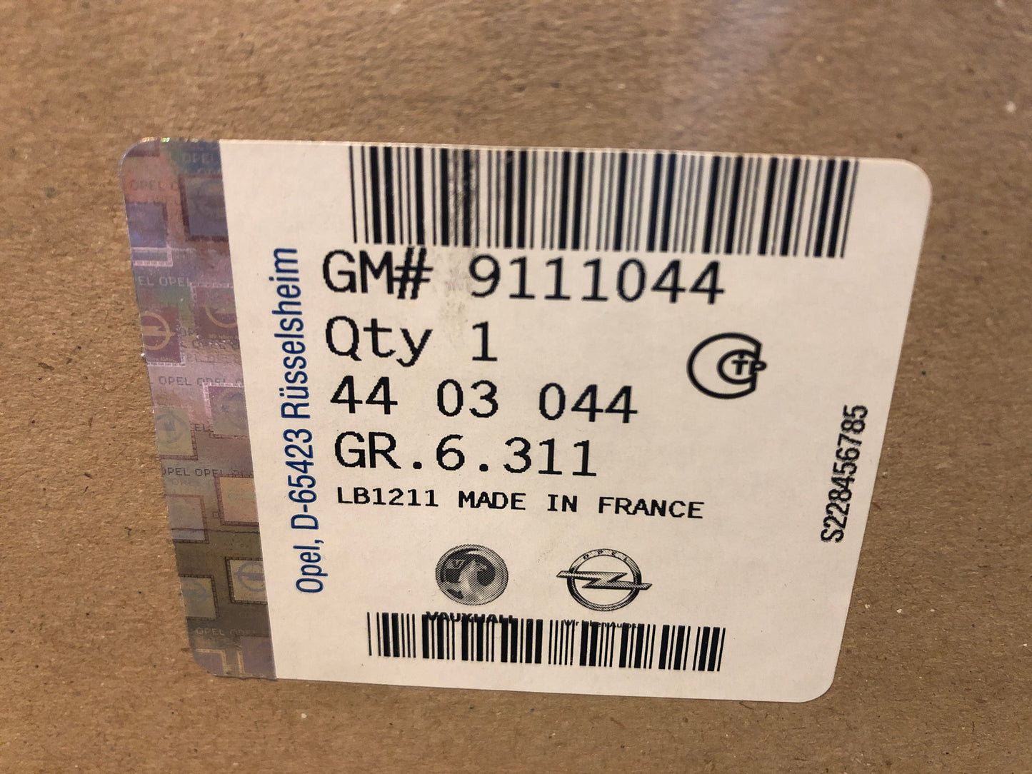 Original Opel Movano A Radlagersatz Neu