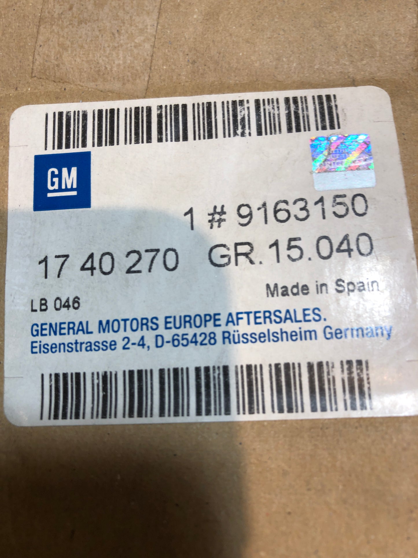 Original GM Opel Meriva A Armlehne Hinten Neu