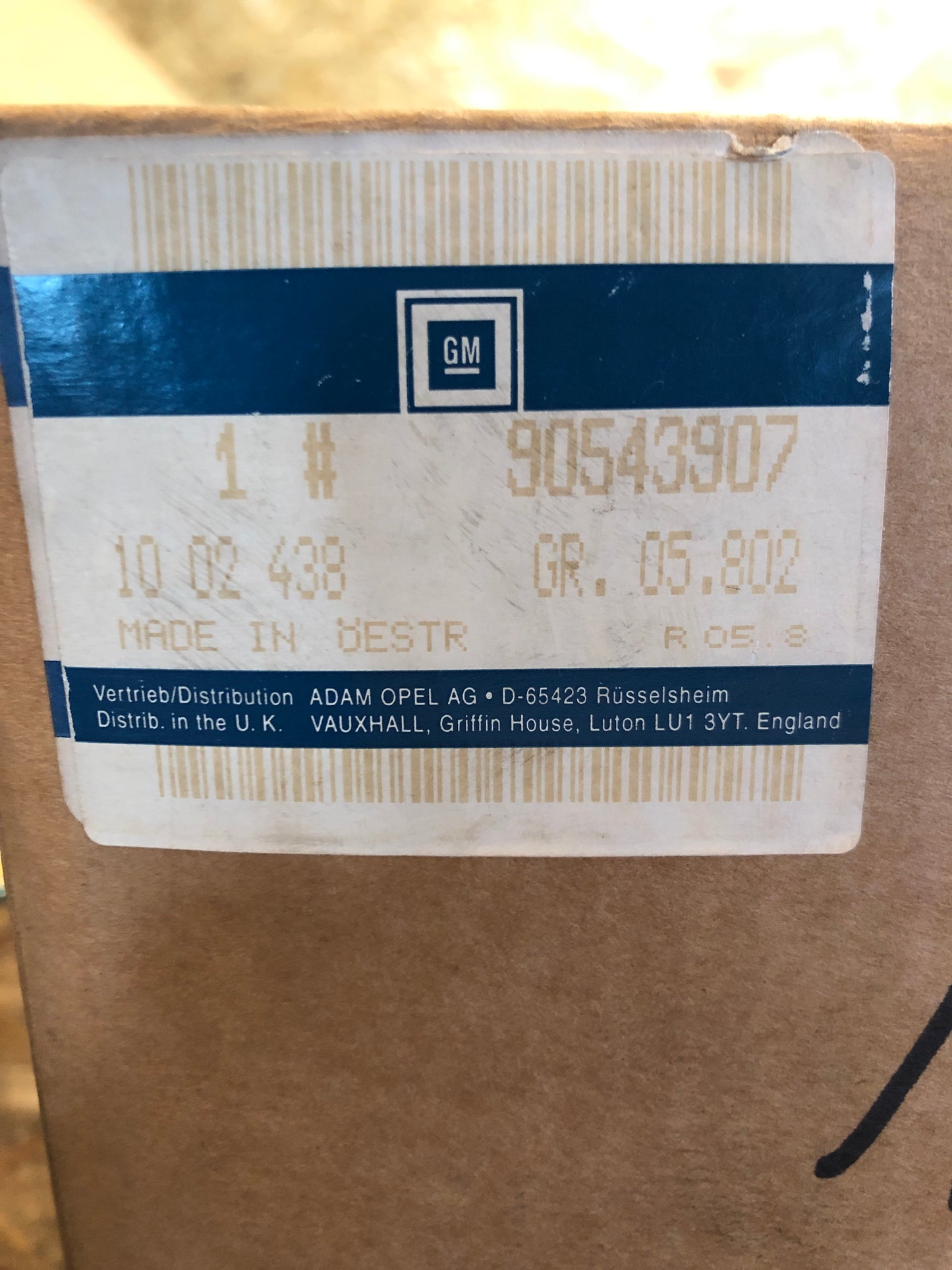 Original Vectra B 15 Zoll Felge
