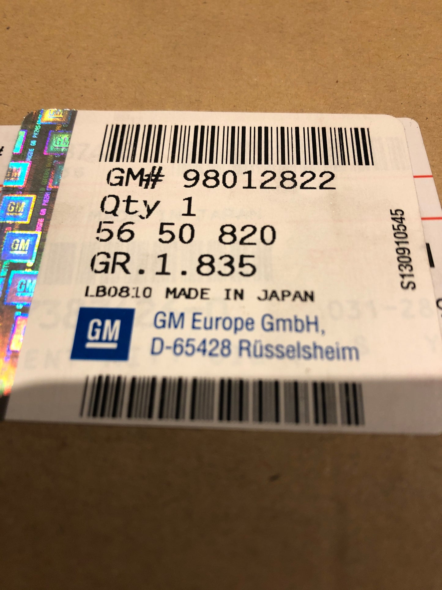 Original Opel Vectra C Signum Ölfilter Neu