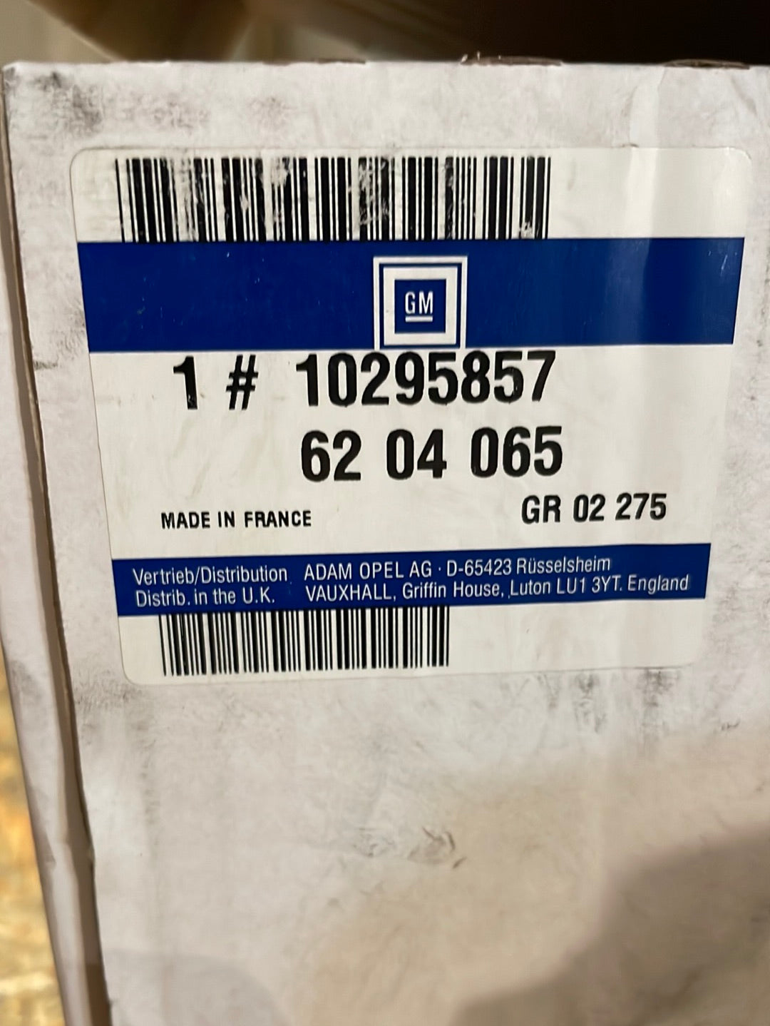 Original GM Opel Sintra Lichtmaschine 105A Neu