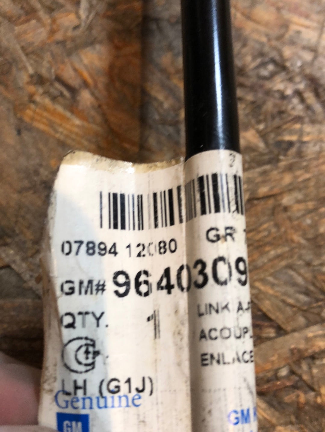 Original GM Chevrolet Kombi Stabilisatorstange Vorderachse links Neu