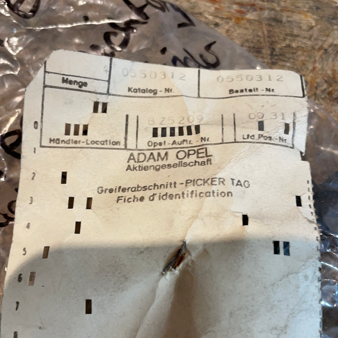 Original GM Opel Kadett E Kappe Dichtung Radbremszylinder Neu