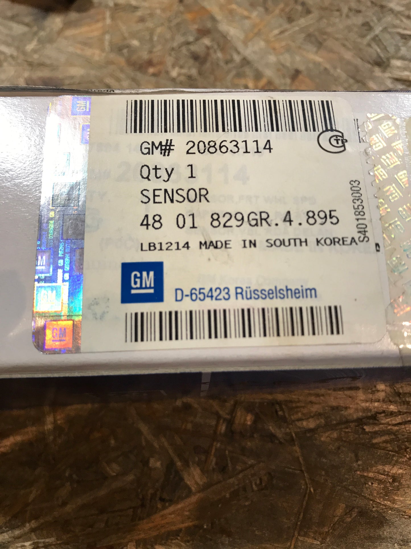 Original Triscan Sensor Raddrehzahl NEU