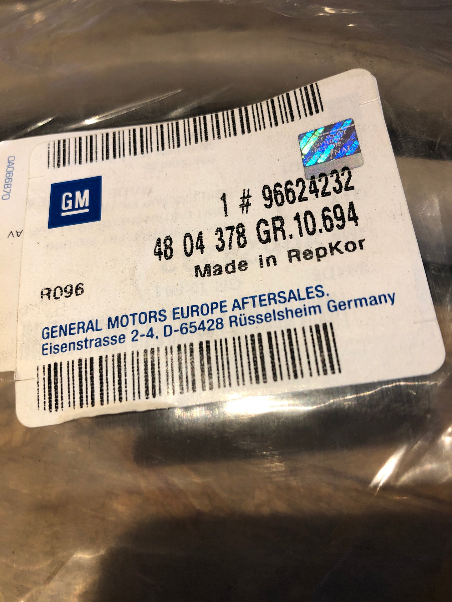 Original Opel Antara Dichtung Türe vorne oben rechts Neu