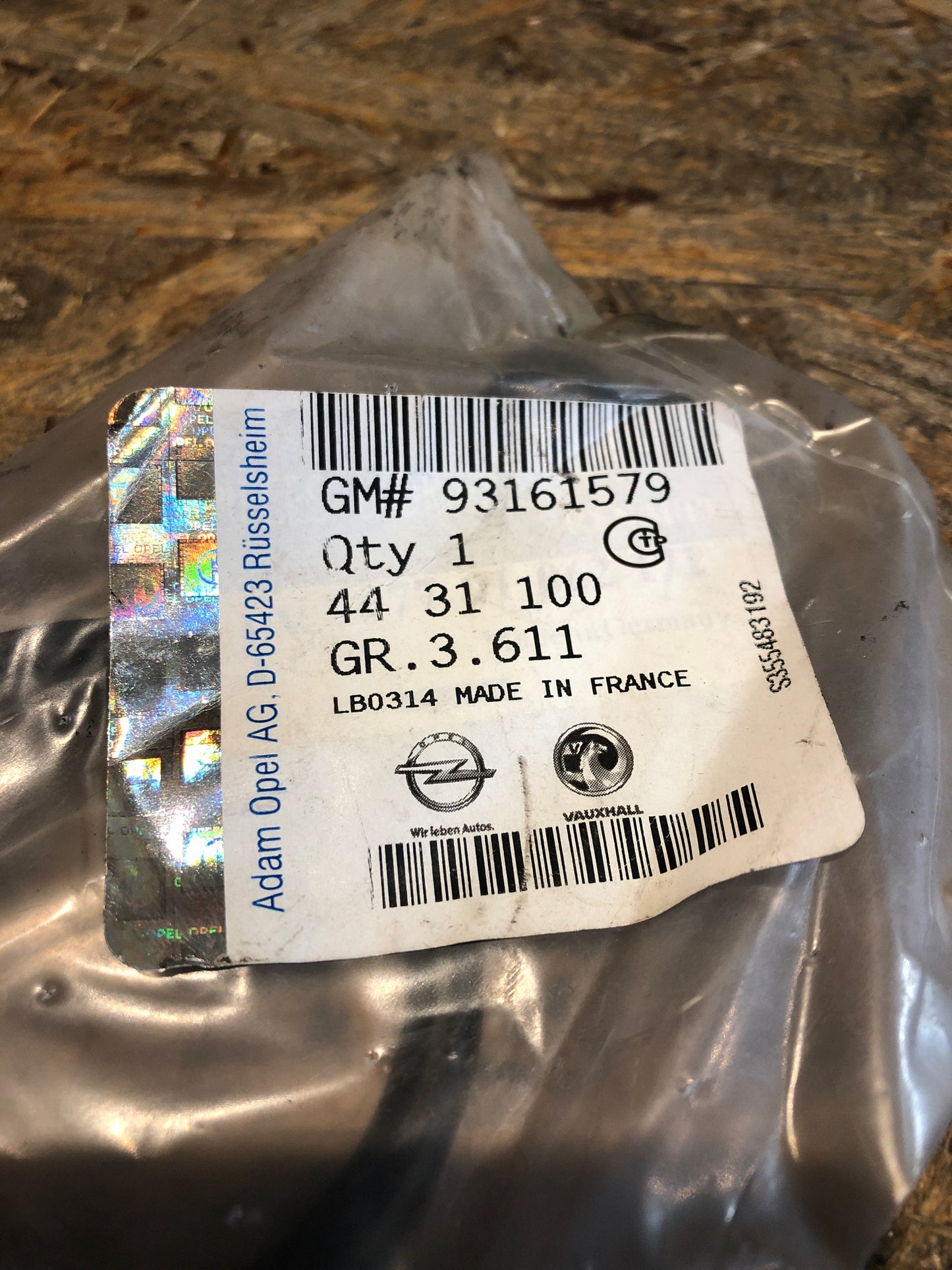 Original Opel Vivaro Dichtung Abgaskrümmer Neu