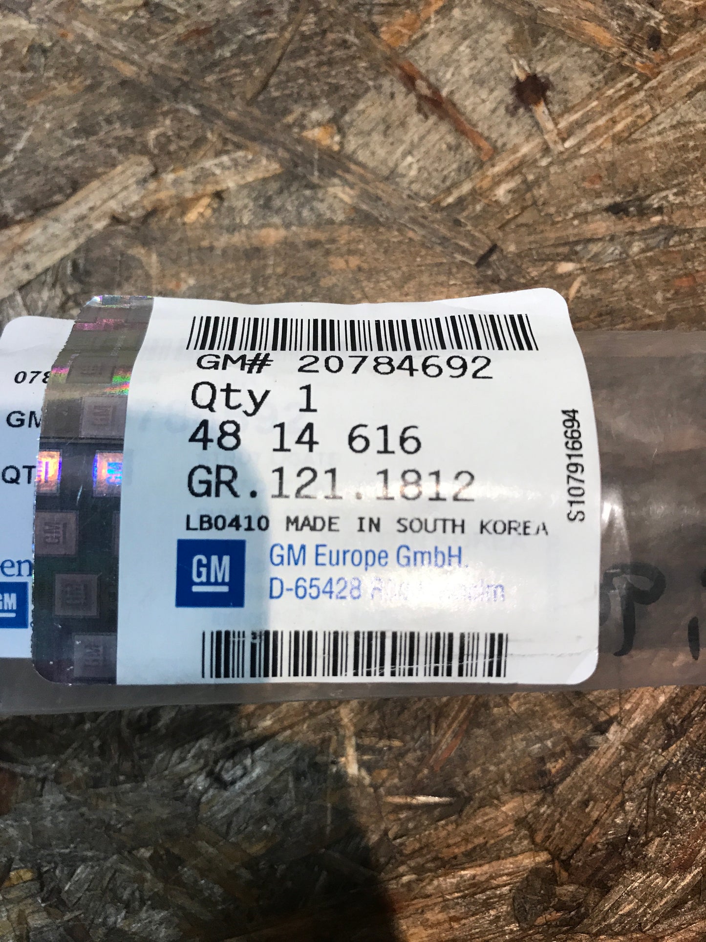 Original Opel Antara Hecklappe Gasdruckdämpfer NEU