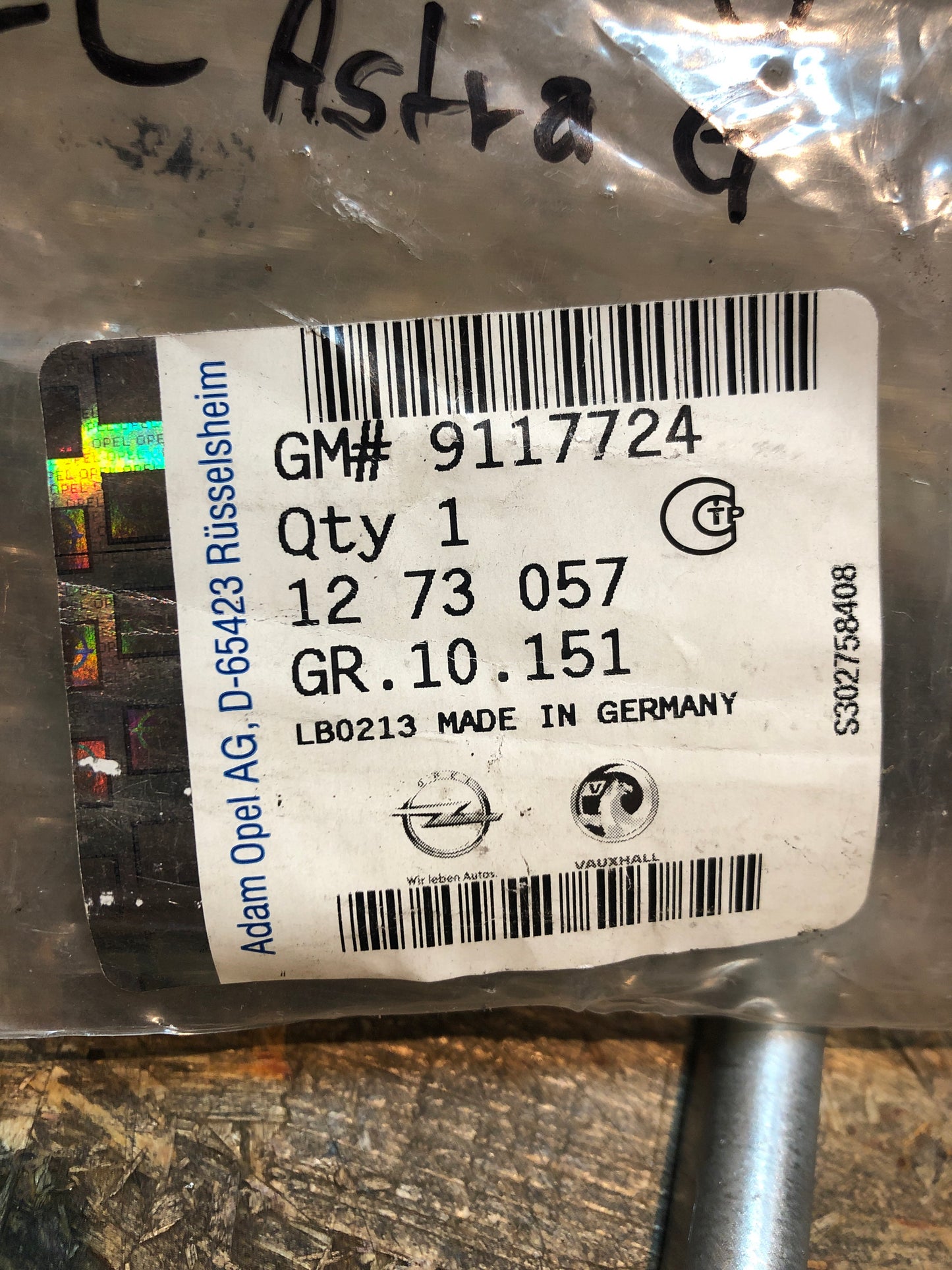 Original GM Opel Astra G Gelenkstange Neu