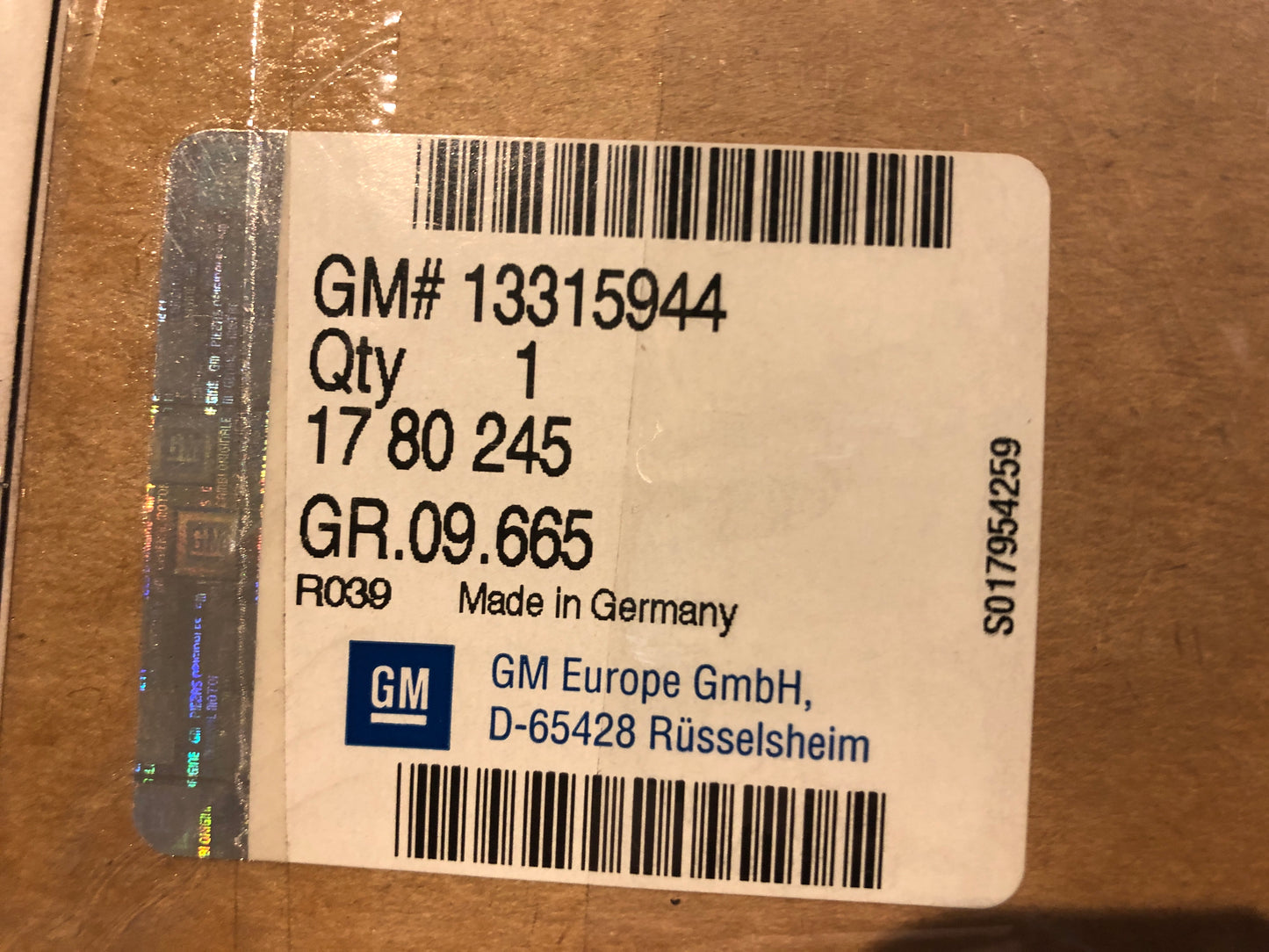 Original Opel Insignia A Navigation / CD- / DVD Player Neu