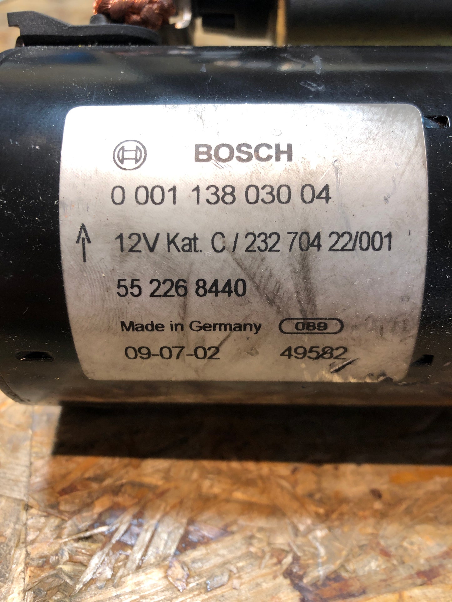 Original Bosch Skoda Octavia 1.9 2.0 TDi Anlasser 2KW Neu