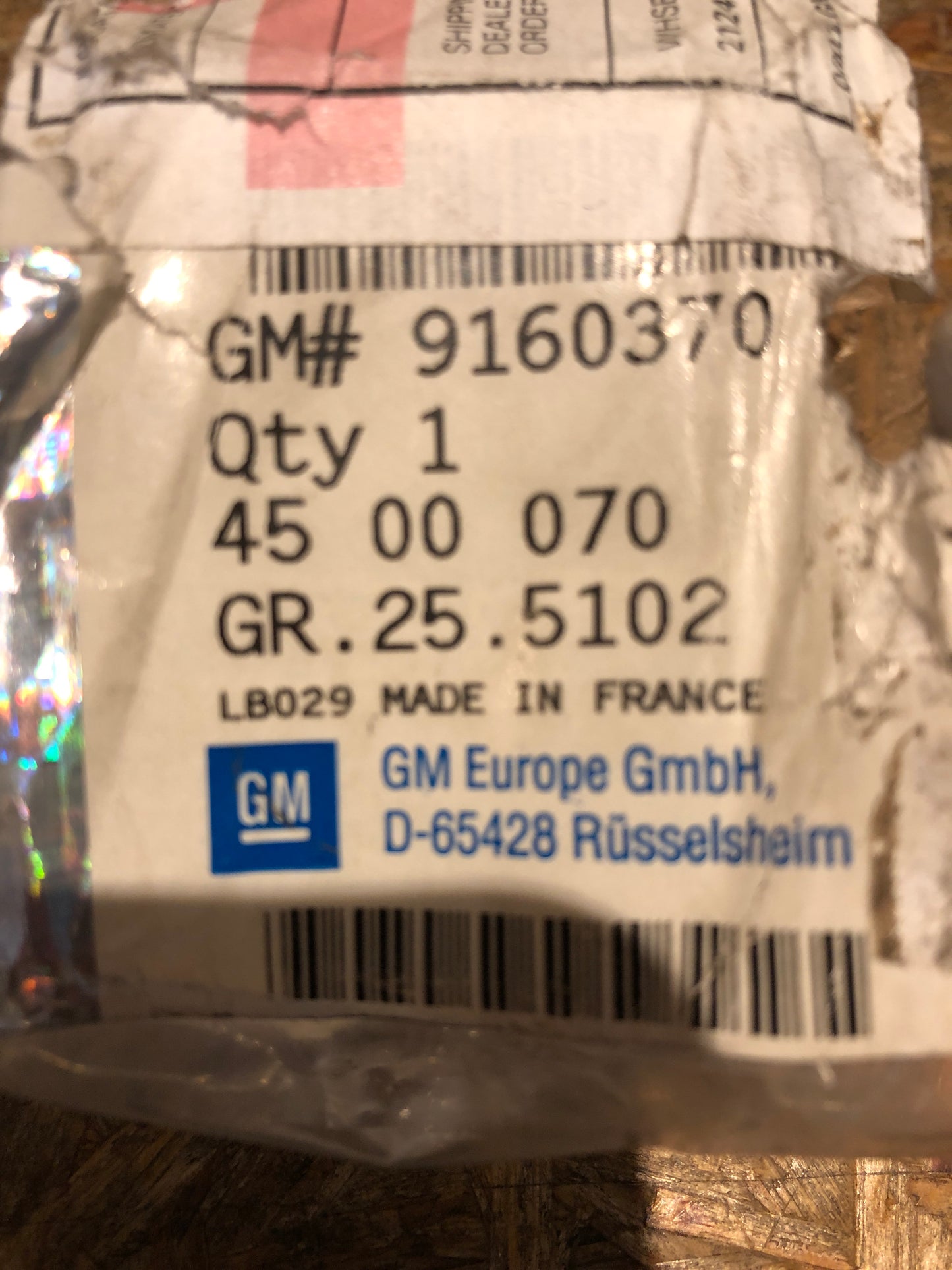 Original GM Opel Movano A Relais Glühkerzen Neu