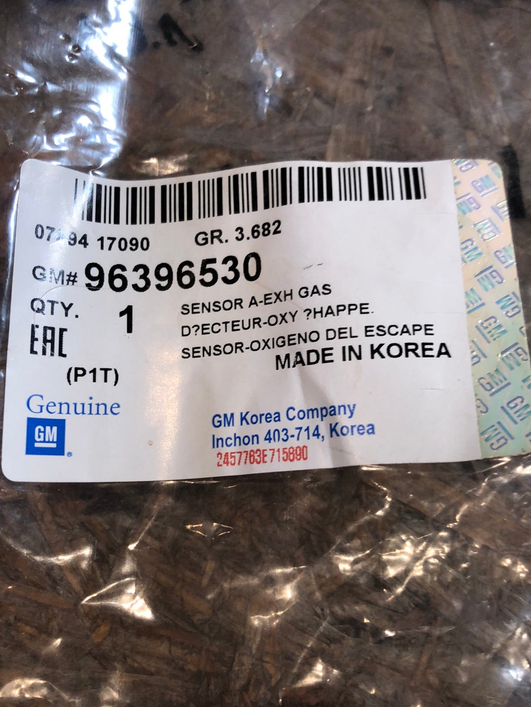 Original GM Chevrolet Aveo Daewoo Kalos 1.4 Lambdasonde Neu