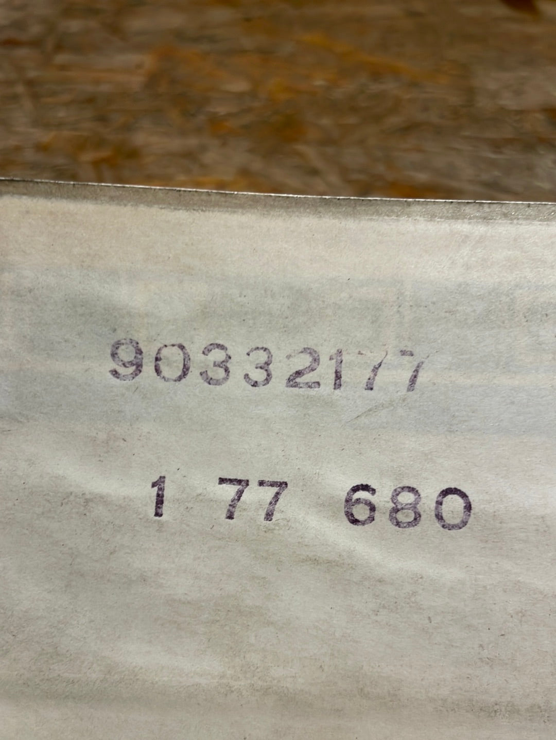 Original GM Opel Kadett E Schriftzug Karosserie „Turbo Intercooler“ rot/Silber Neu