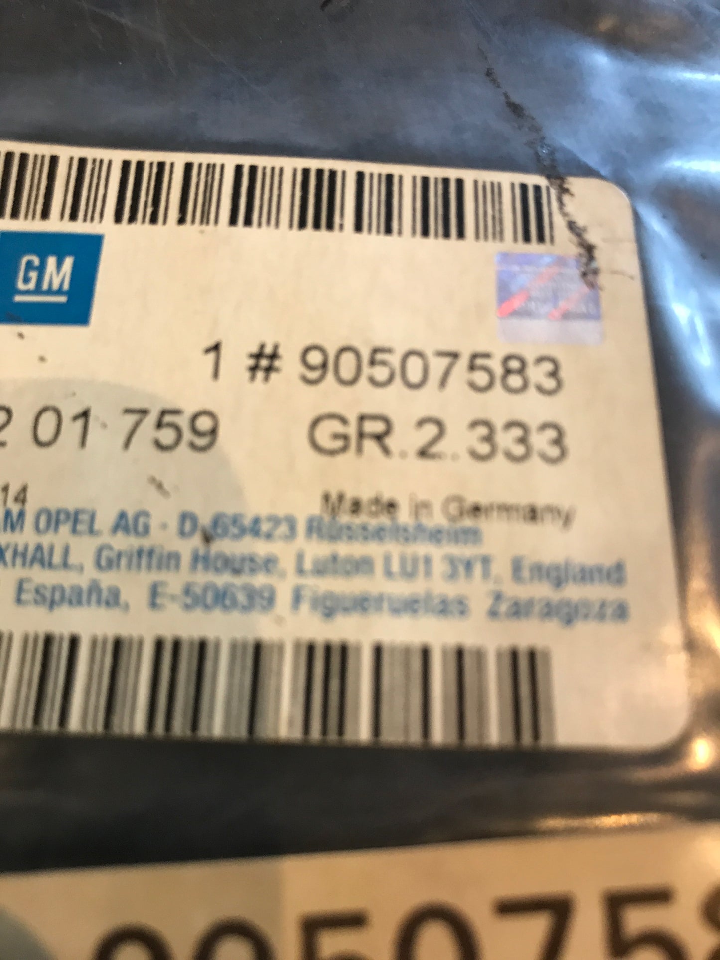 Original Omega B Batterieverkleidung NEU