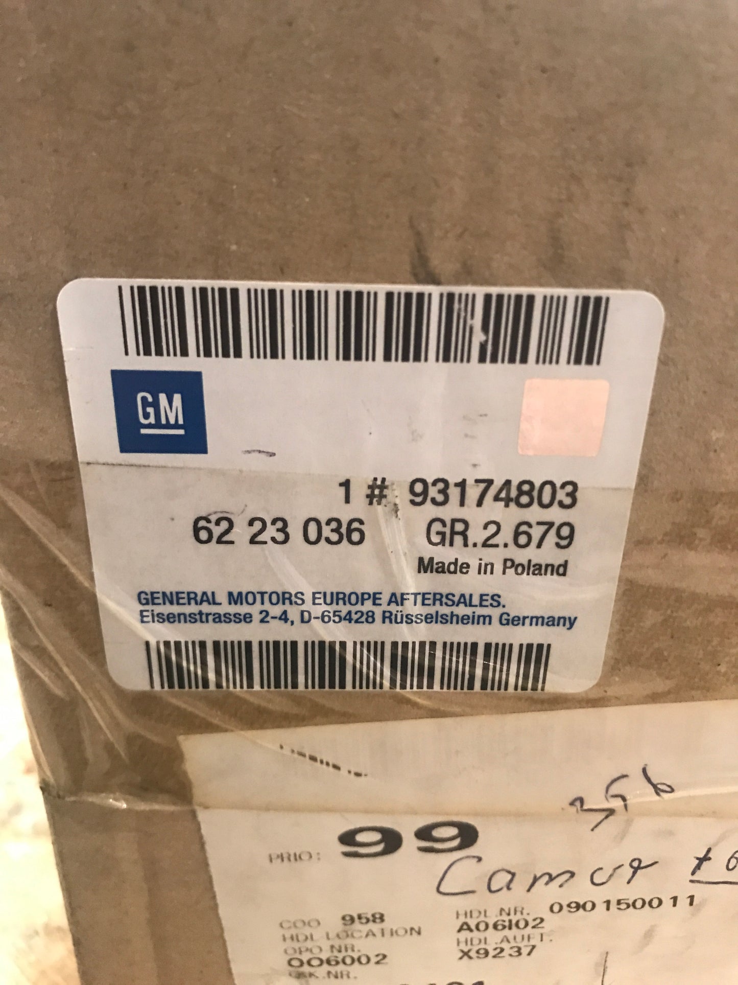 Original Opel Astra G Caravan Heckleuchte Rechts NEU