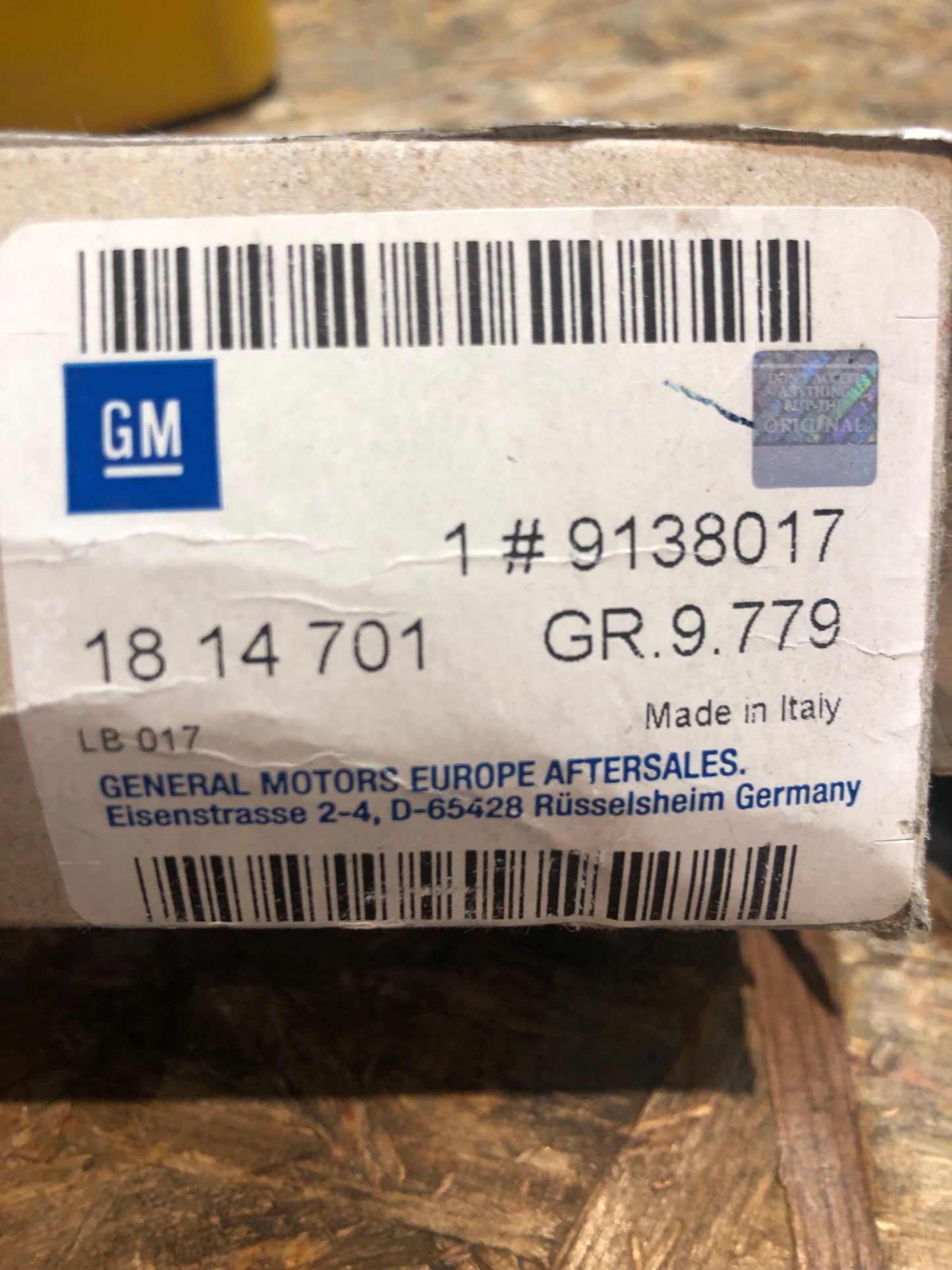 Original GM Opel Astra G Zafira A Gitter Entfroster Neu