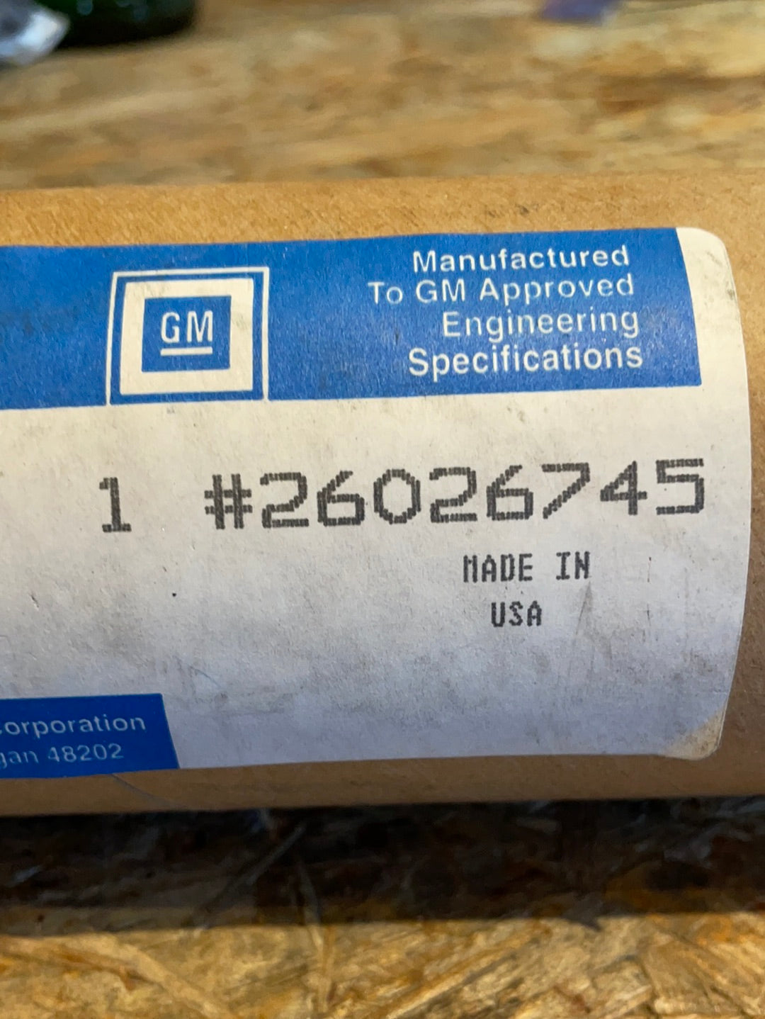 Original GM Opel Lenkstange Spurstange Neu