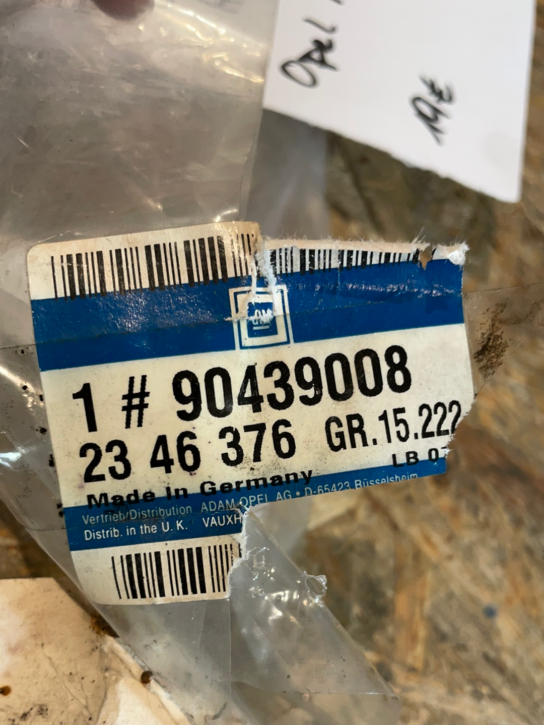 Original GM Opel Astra F Abdeckung Öffnung Heckleuchte rechts Neu