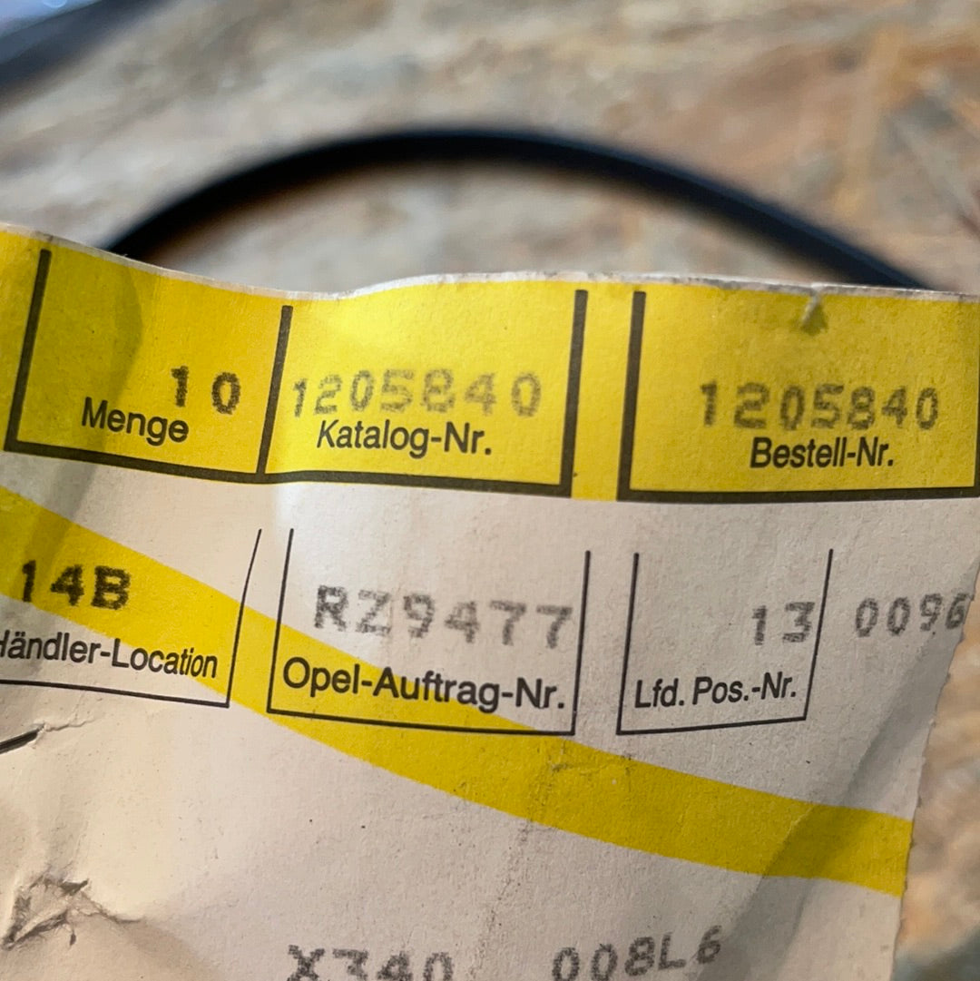 Original GM Opel X20XEV Motor Halteband Schlauchbefestigung Neu