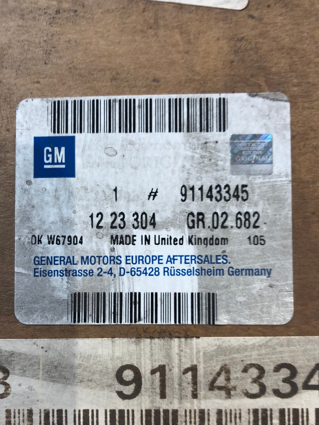 Original GM Opel Frontera A Heckleuchte links Neu