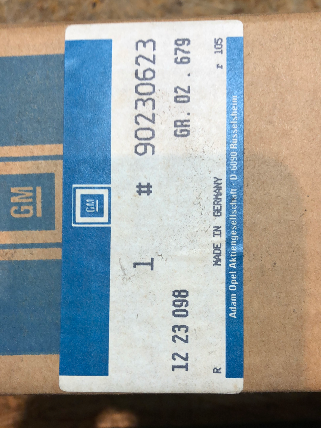 Original GM Opel Monza Senator A Rückleuchte Links Neu