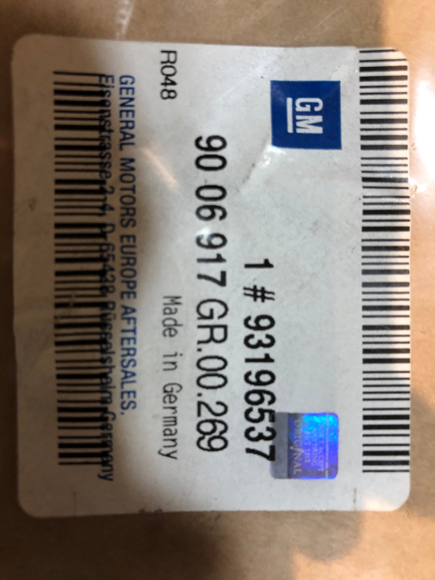 Original GM Opel Combo C Meriva Reparatursatz Kupplungsgeberzylinder Neu