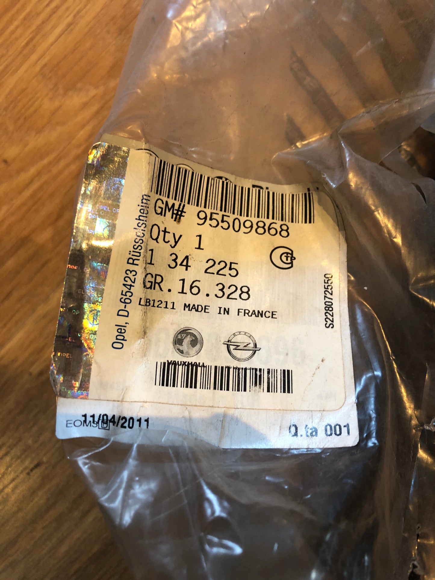 Original Opel Combo D Bowdenzug Neu
