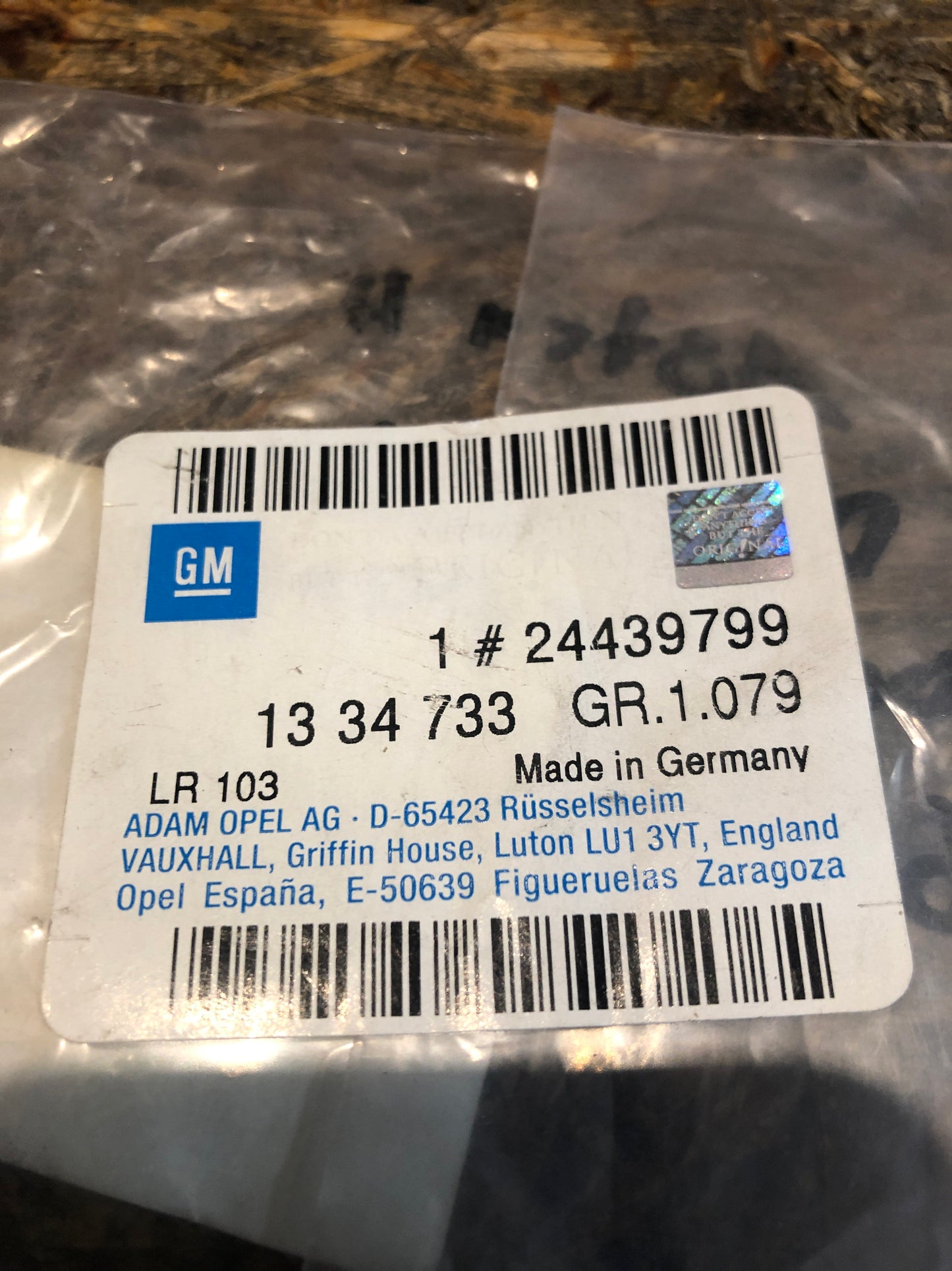 Original Astra H Dichtung Wasserpumpe