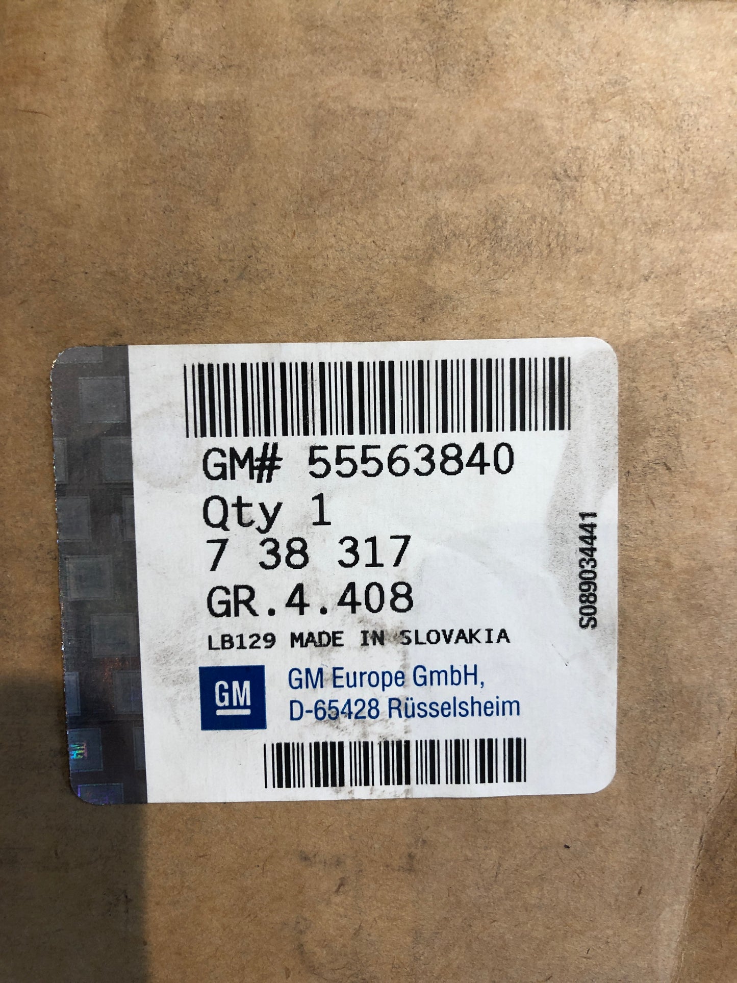 Original GM Opel Insignia Schaltmanschette 6 Gang Neu