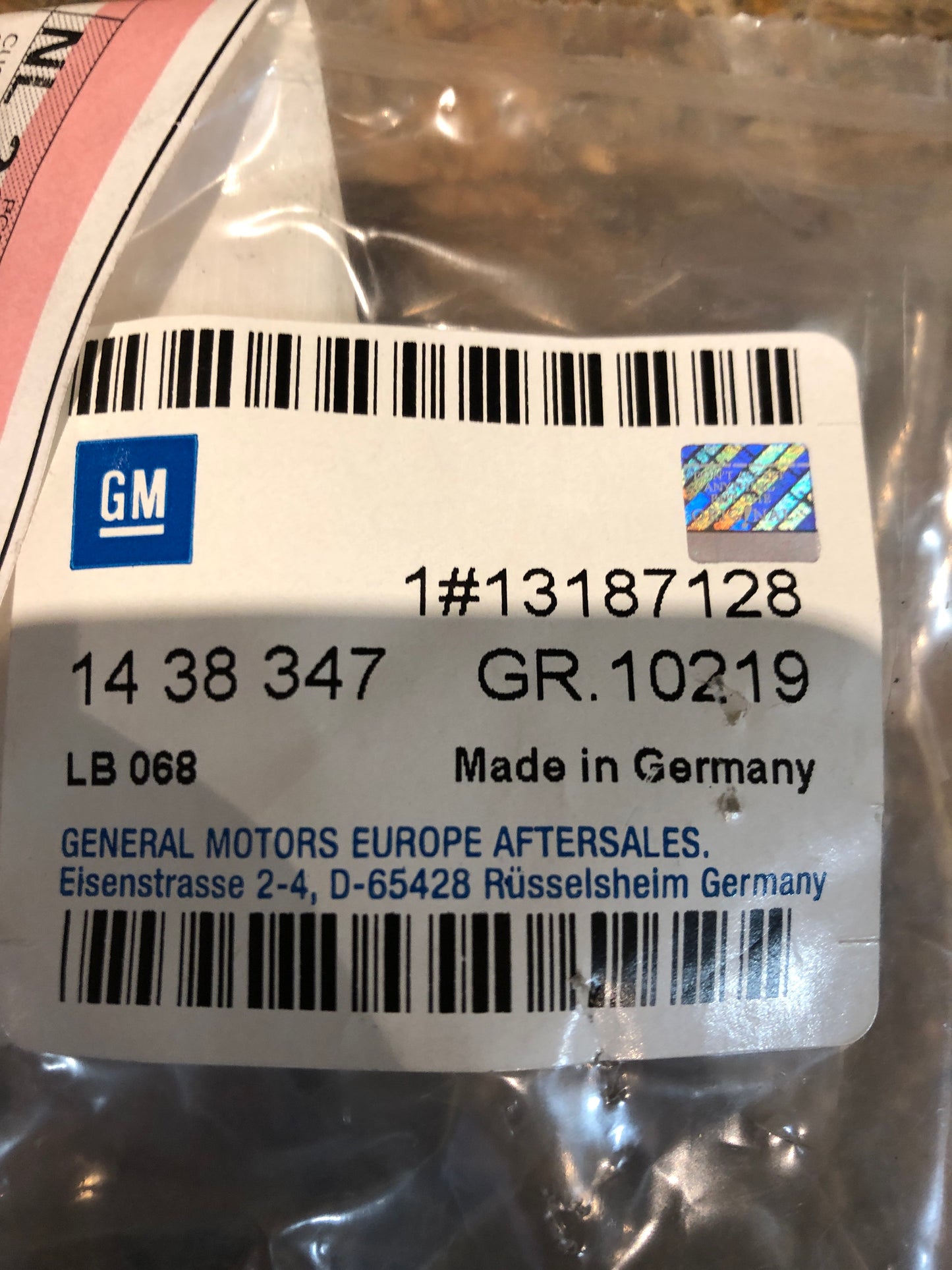 Original GM Opel Astra Cabrio Halter Sonnenblende Neu