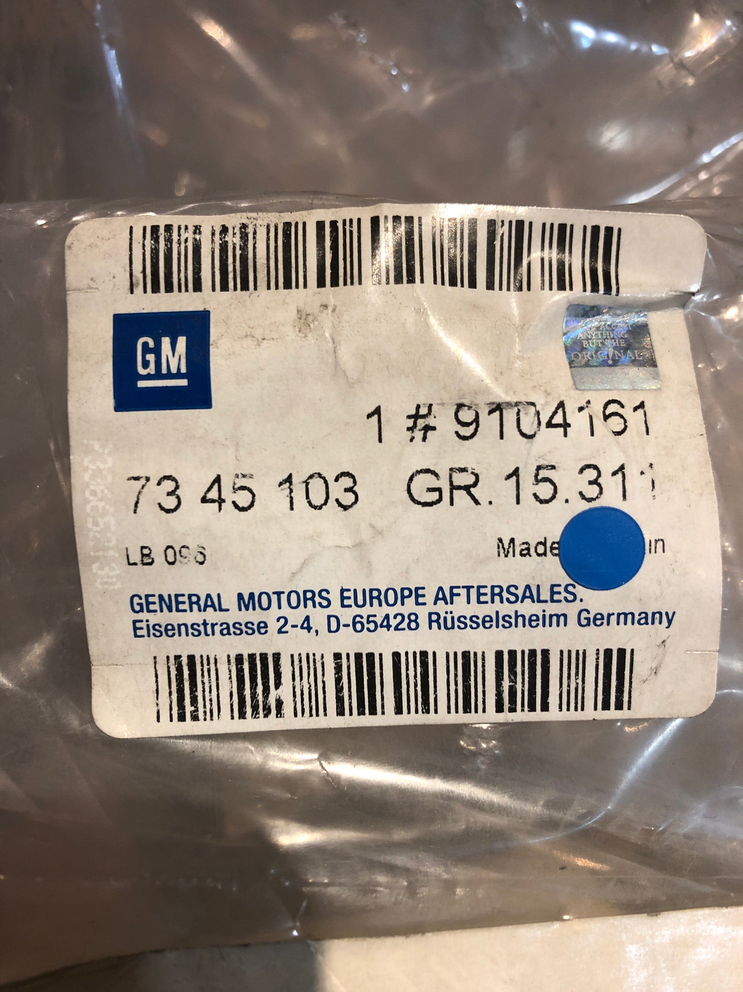 Original GM Opel Astra G CC Schrägheck Laderaumabdeckung Hutablage Neu