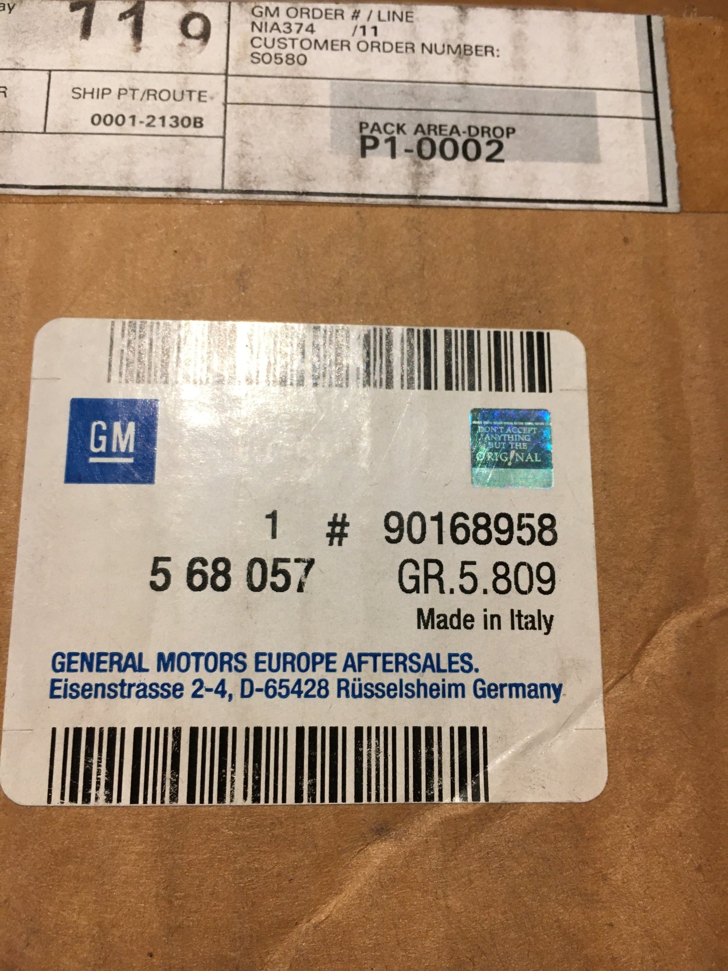 Original Ascona Astra Kadett E Vectra Bremstrommel NEU