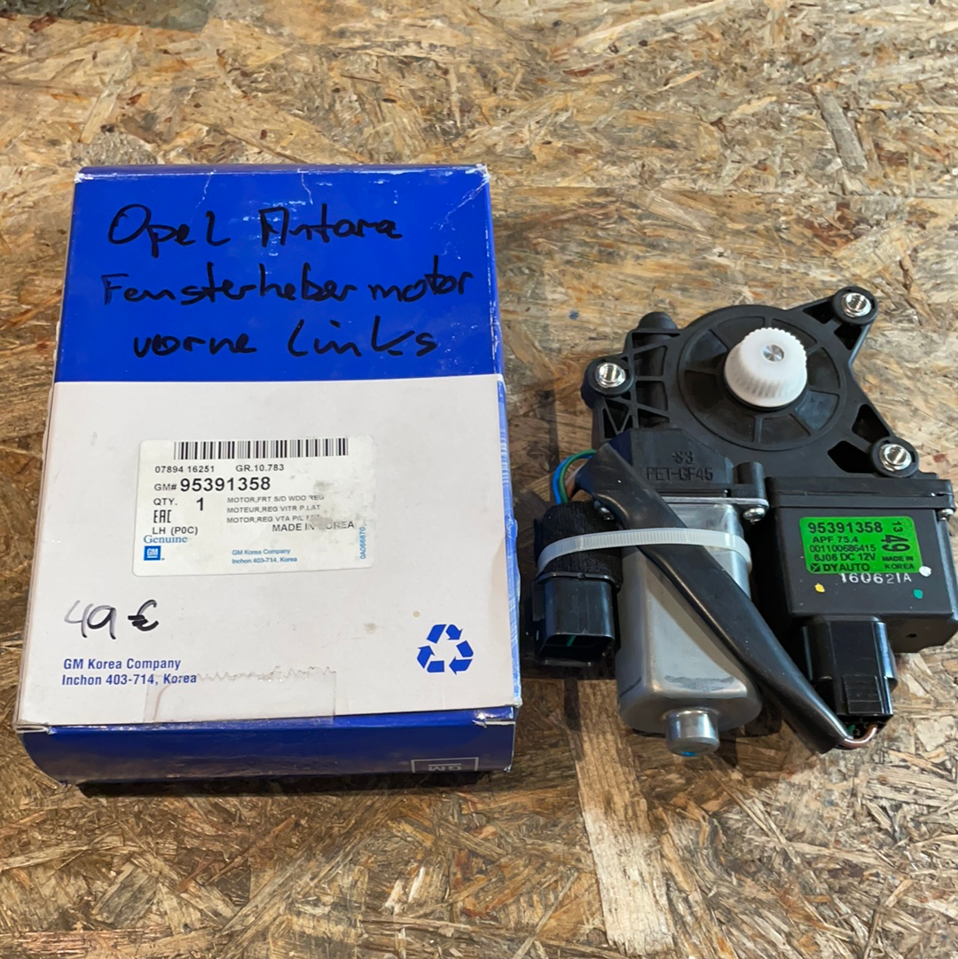 Original GM Opel Antara Fensterheber Motor vorne links Neu