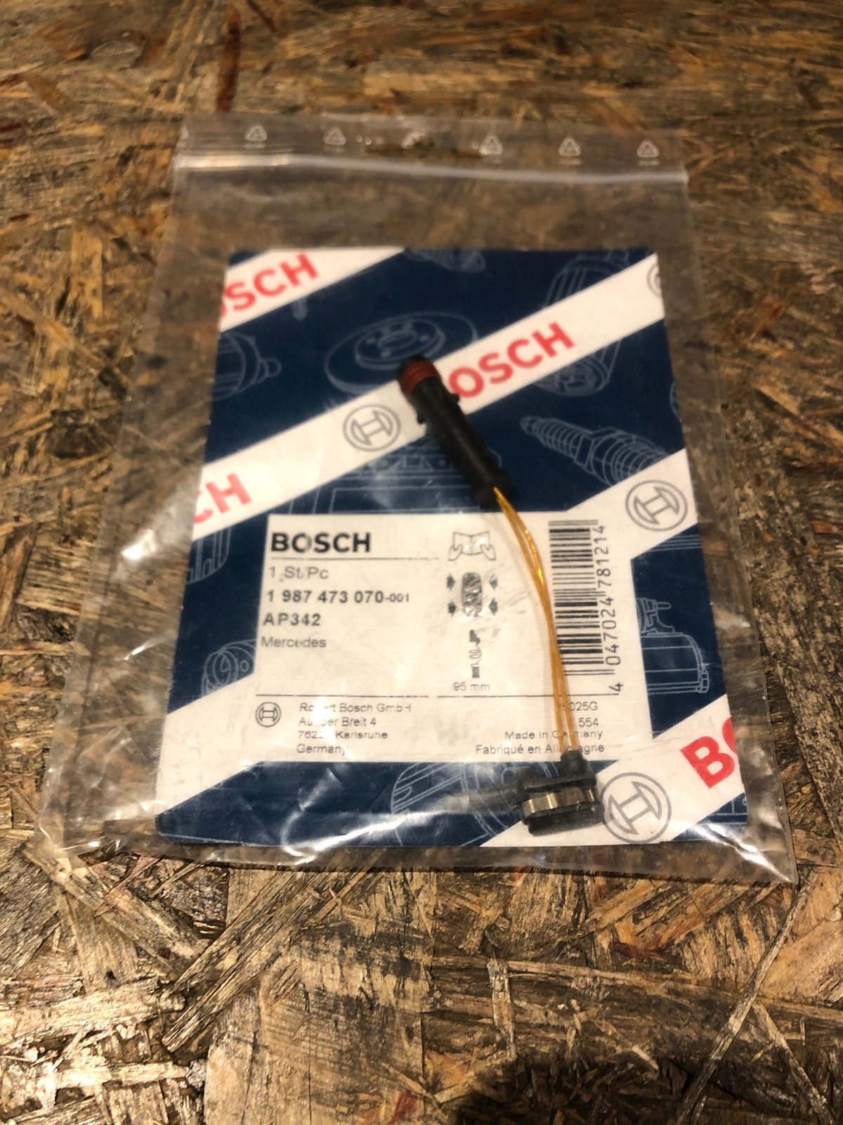Original Bosch Warnkontakt Bremsbelagverschleiß Mercedes Benz C E S Klasse Neu