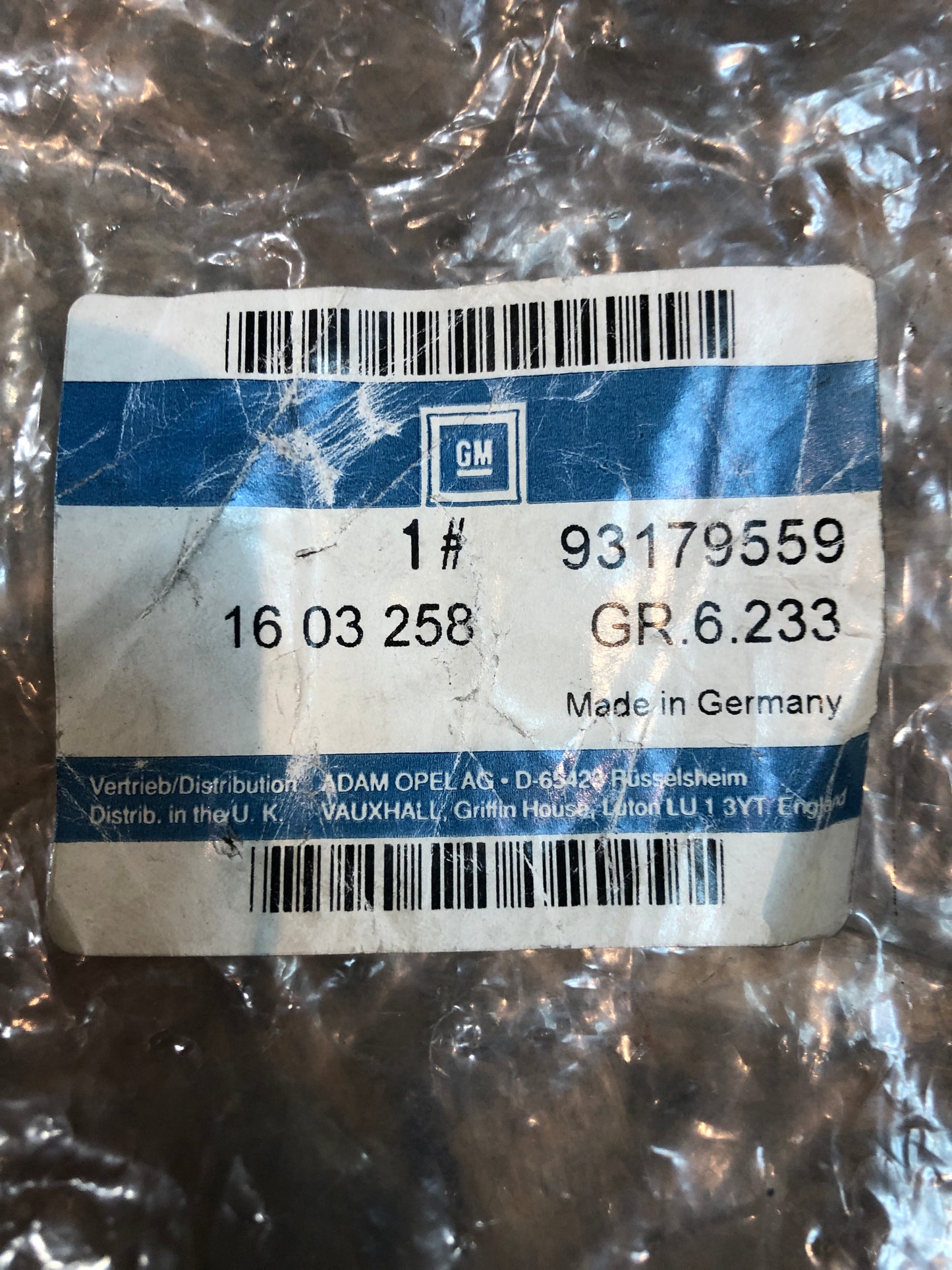 Original GM Opel Astra H Spurstangenkopf Neu