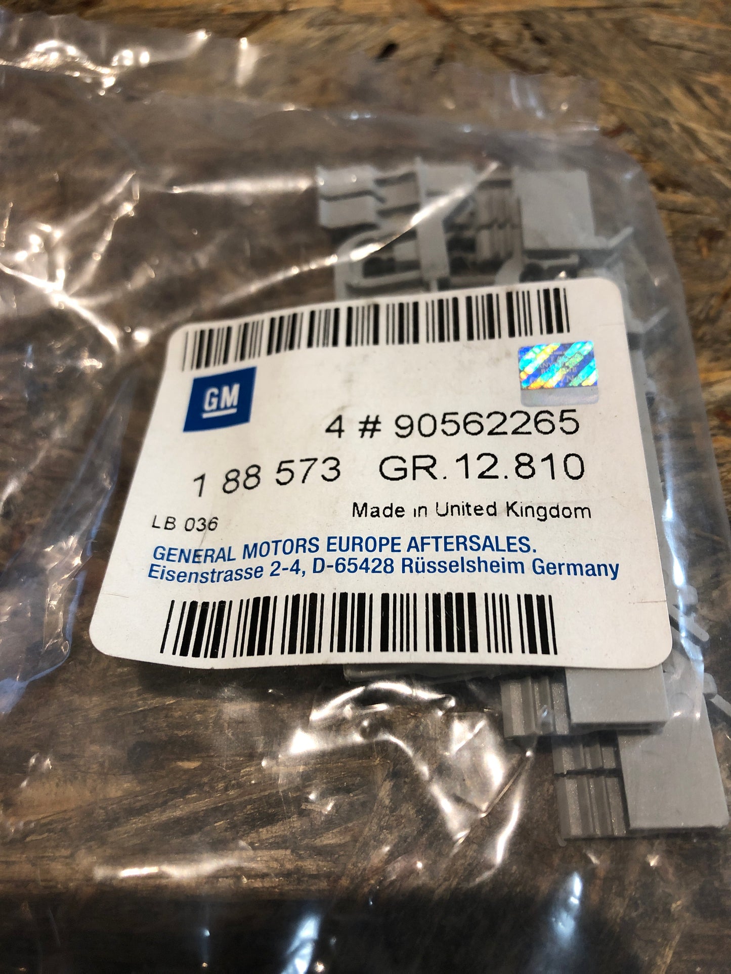 Original Opel Astra G Zafira A Schelle Abdeckleiste Neu