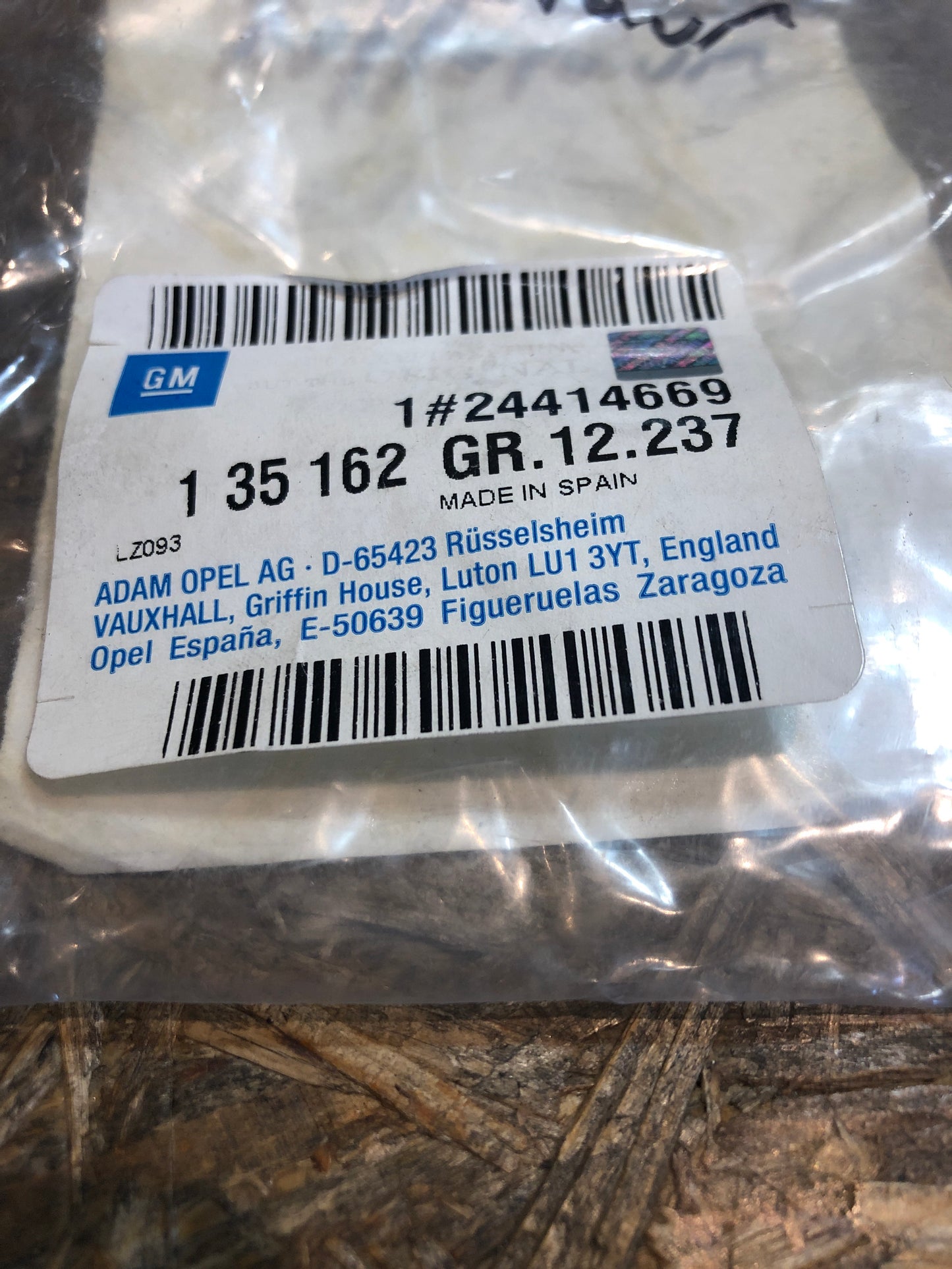 Original Opel Corsa B Klemme Kofferraum Neu