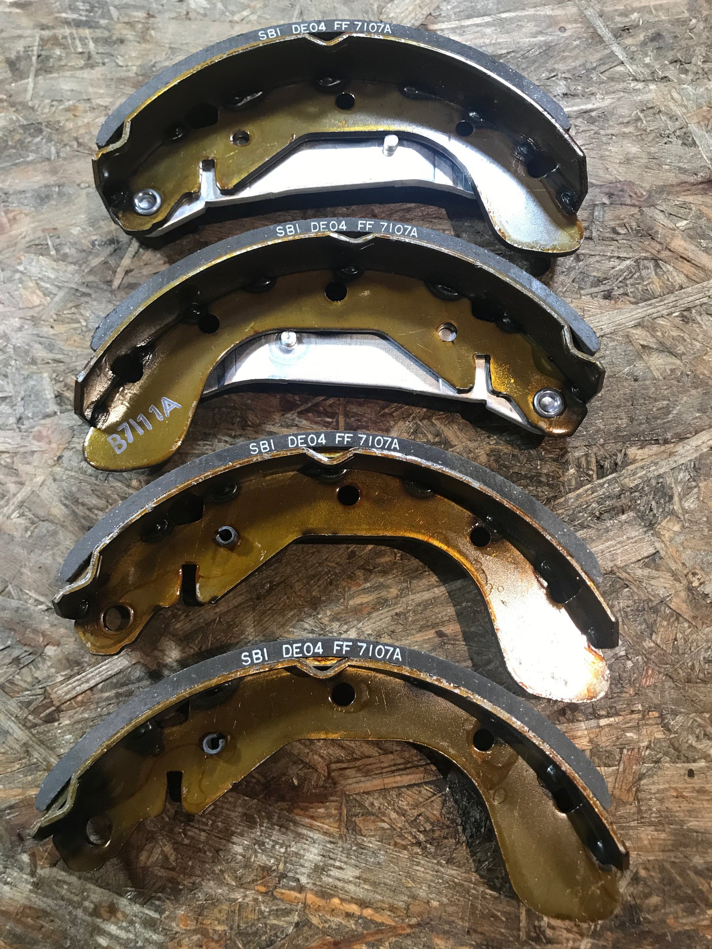 Original Daewoo Nexia Espero Aranos Lanos Bremsbelöge Satz hinten NEU