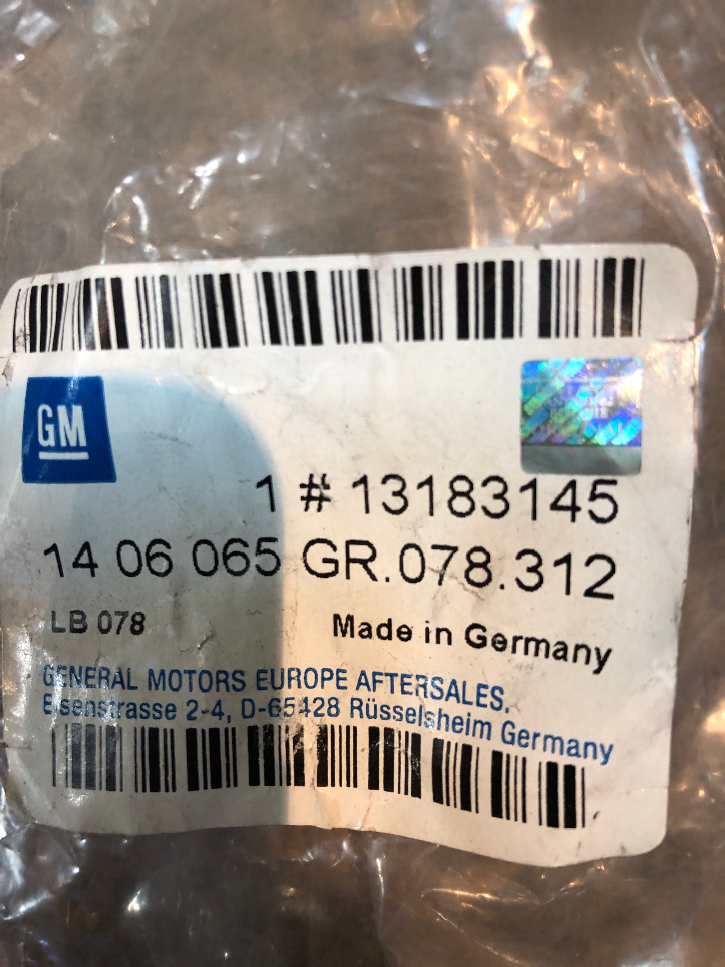 Original GM Opel Vectra C Halterung Stoßfänger Hinten Unten Neu