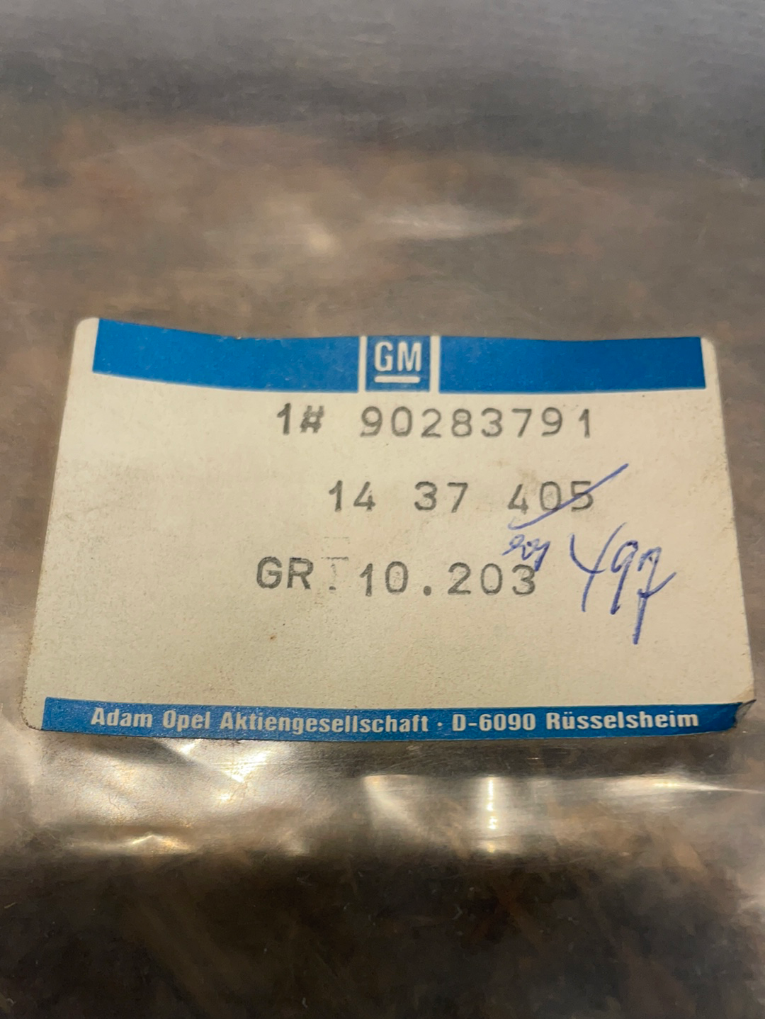 Original GM Opel Omega 87-93 Sonnenblende Neu