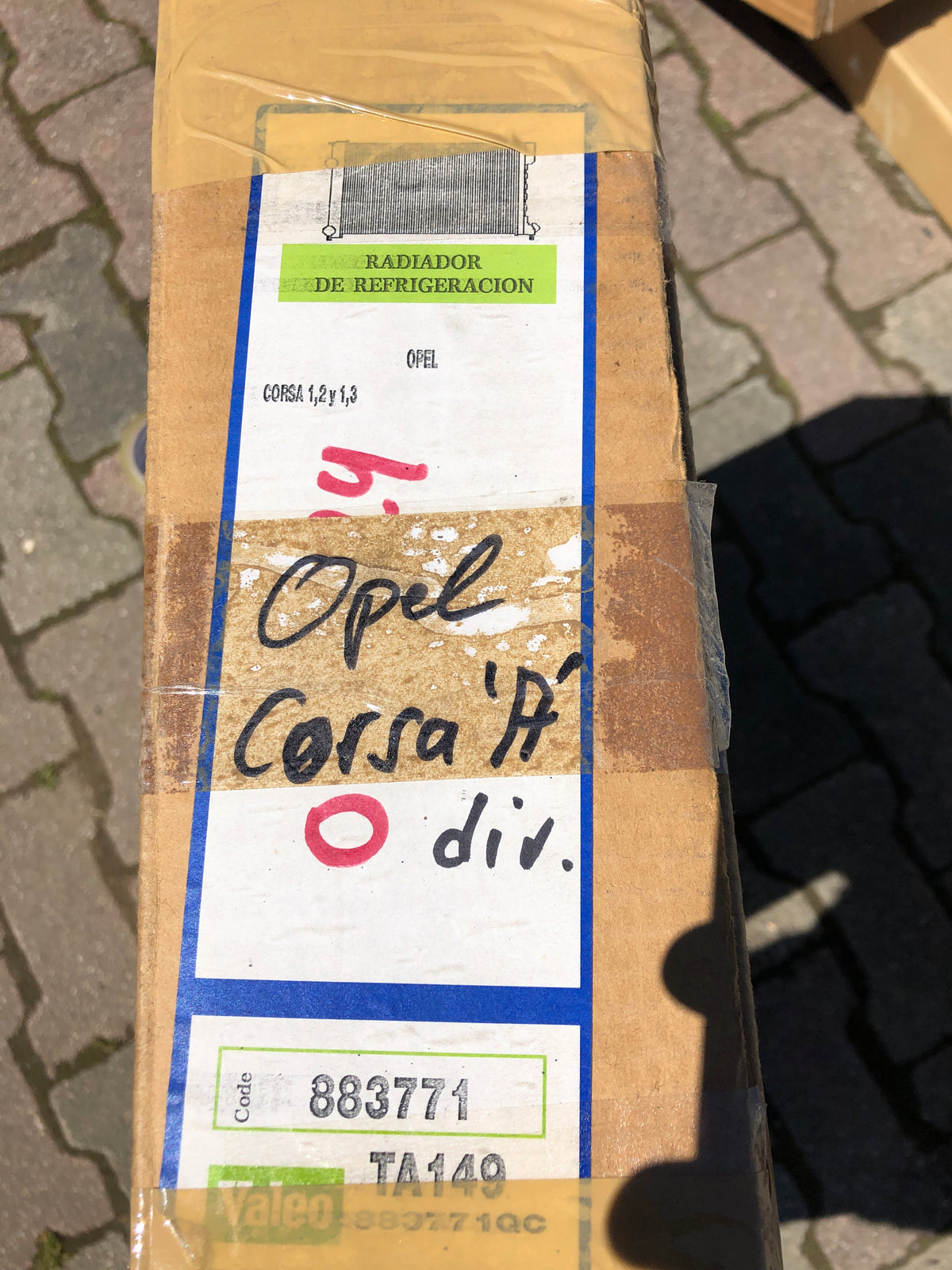 Valeo Opel Ascona C Corsa A Kadett E Kühler Neu
