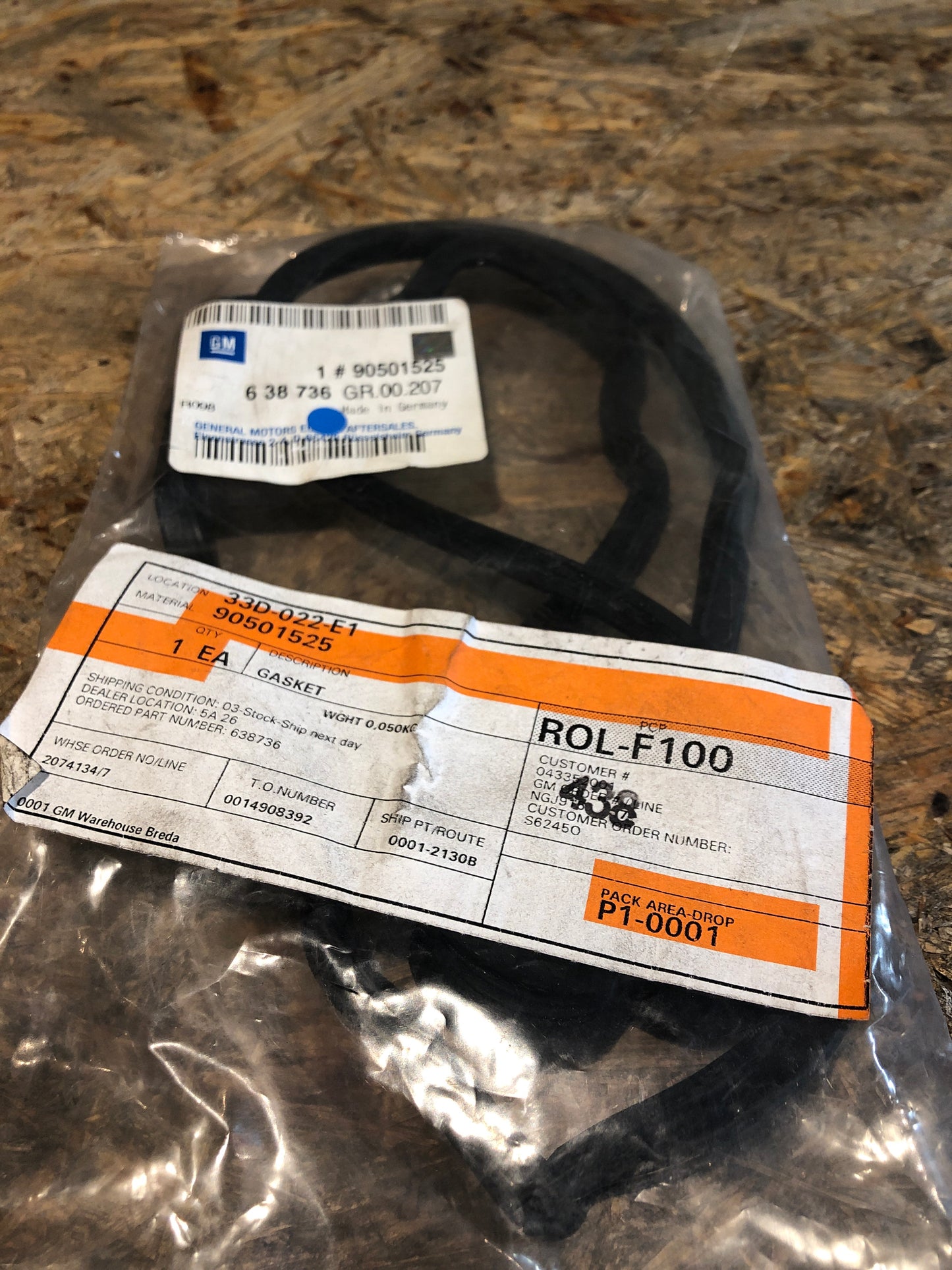 Original Opel Astra F Zylinderkopfdichtung Neu