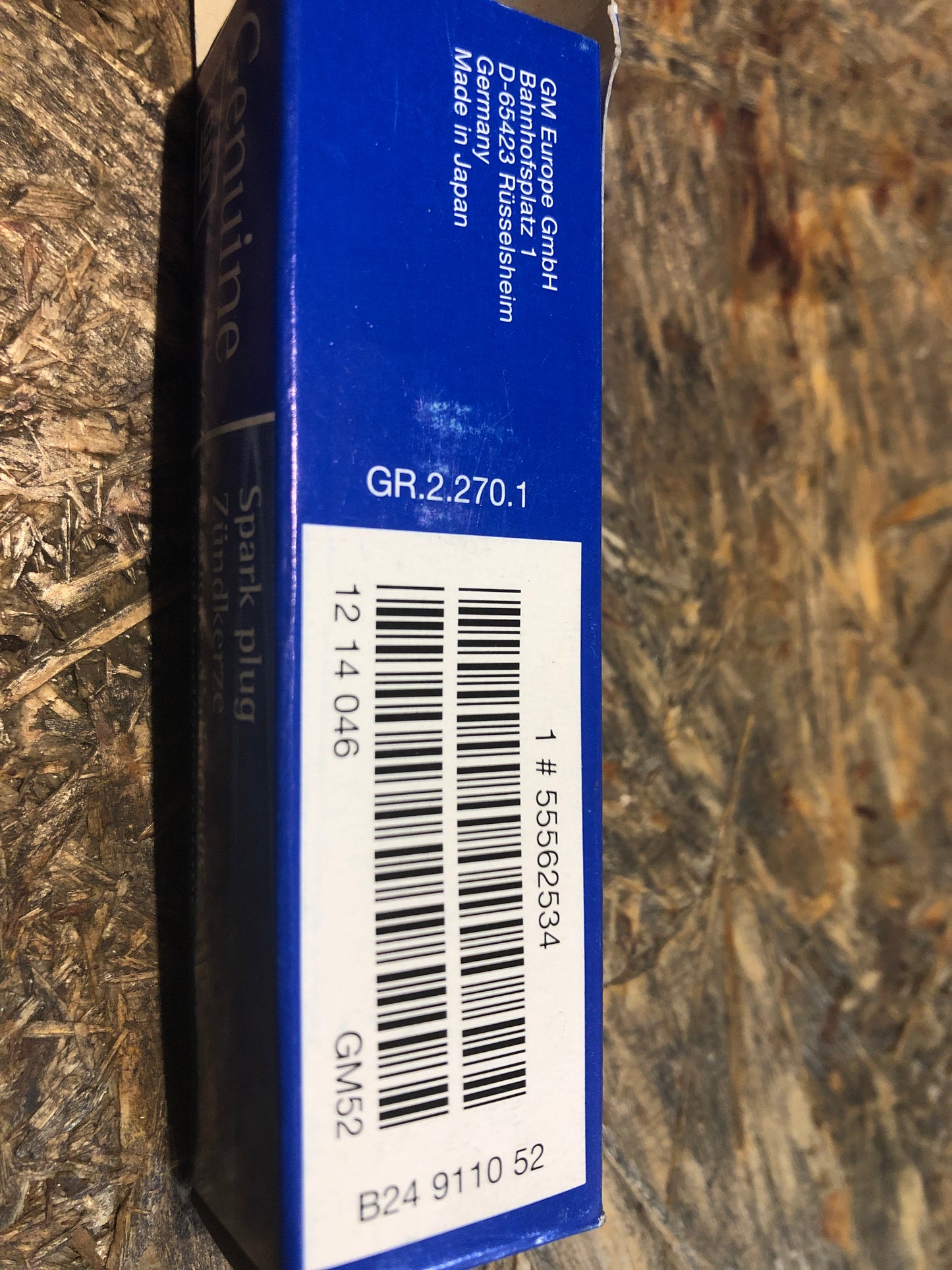 Original Opel Astra H Zafira B Zündkerze Neu