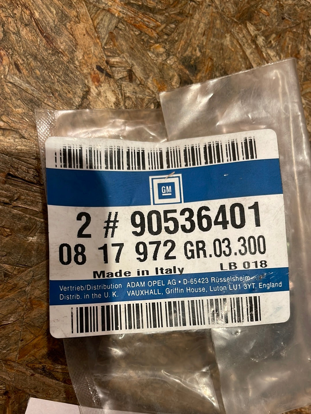 Original GM Opel Vectra C Federklammer Kraftstoff Einspritzventil an Einspritzverteiler Neu