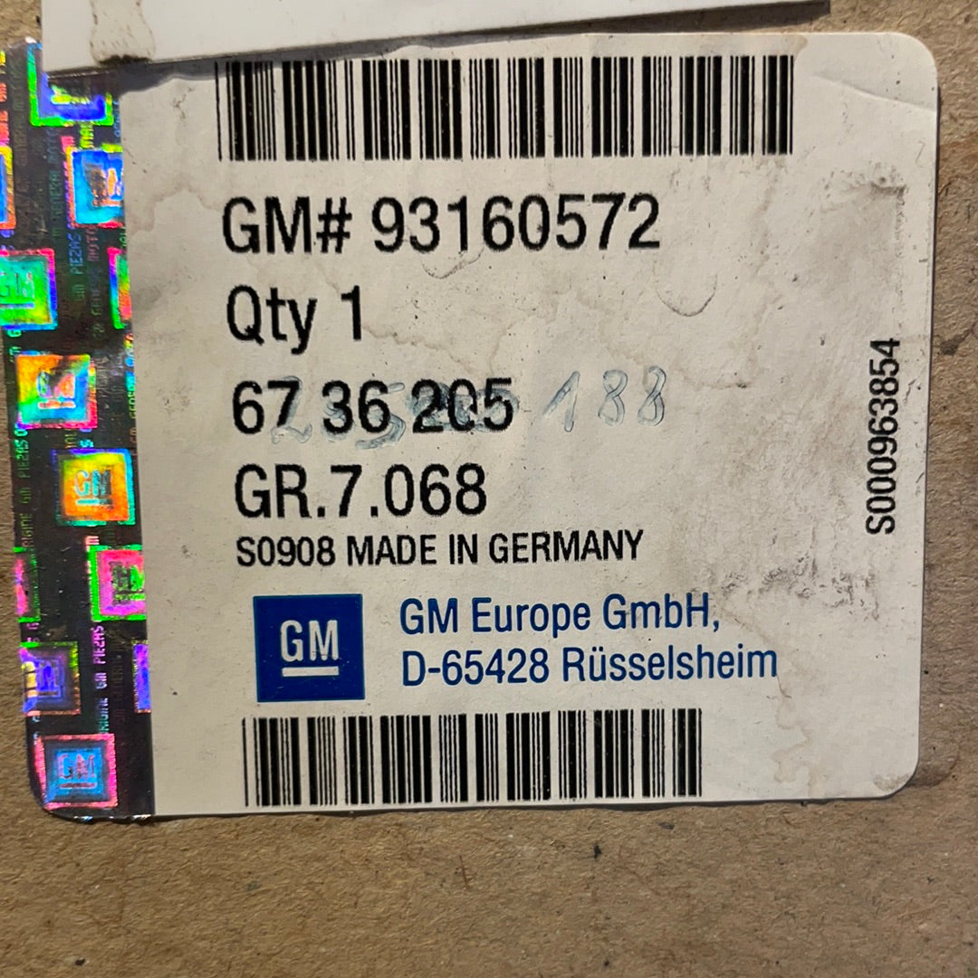 Original GM Opel Zafira B E-Satz Anhängerkupplung 13-Polig Neu