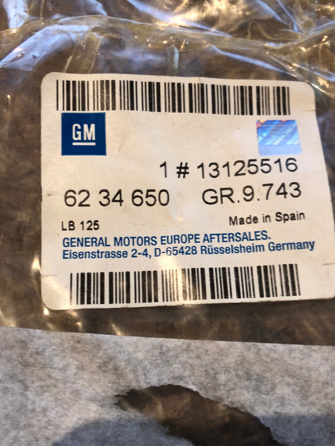 Original GM Opel Meriva A Abdeckung Anzeigegerät Neu