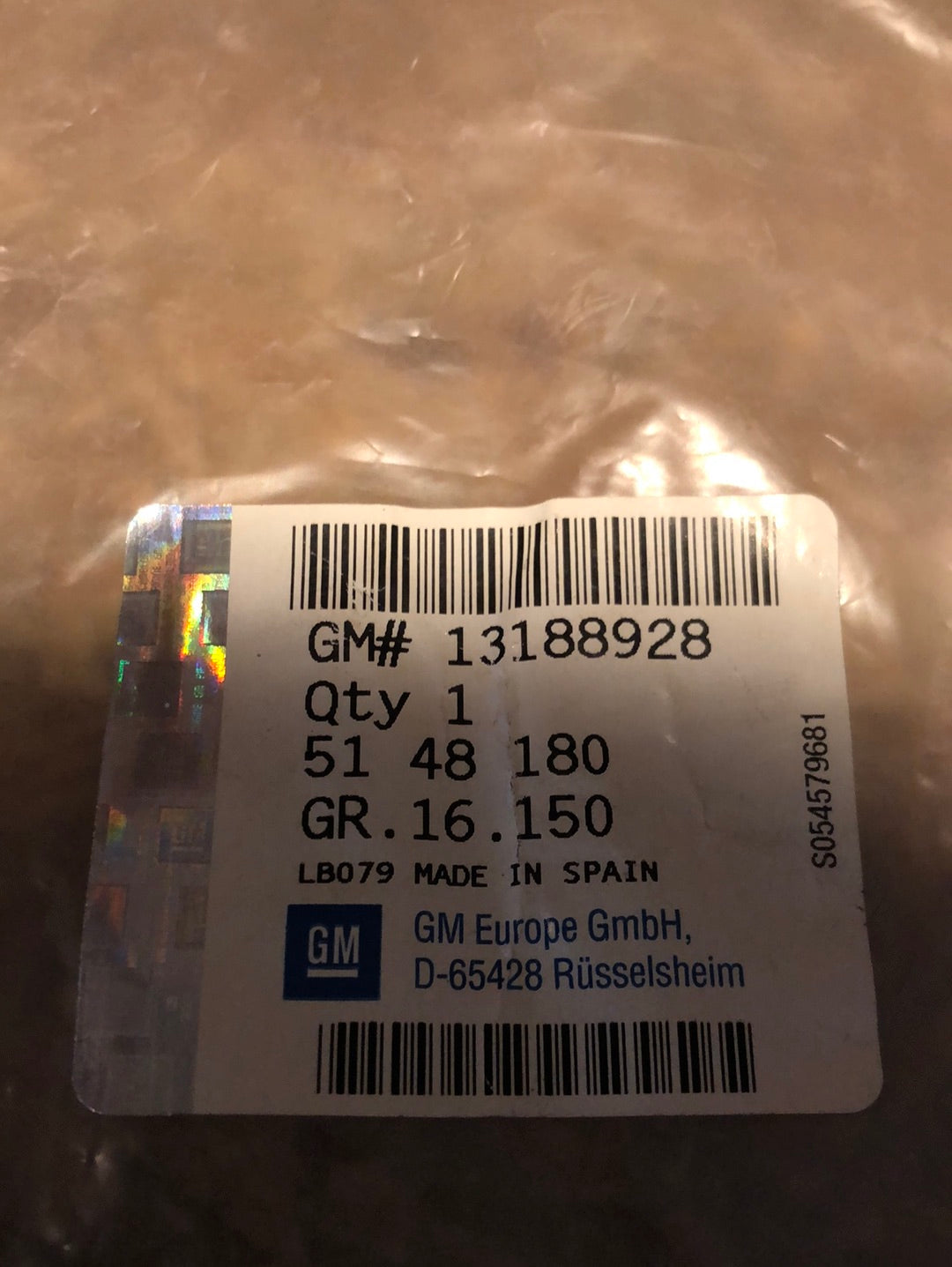 Original GM Opel Corsa D E 3-Türer Dichtung Seitenscheibe Neu