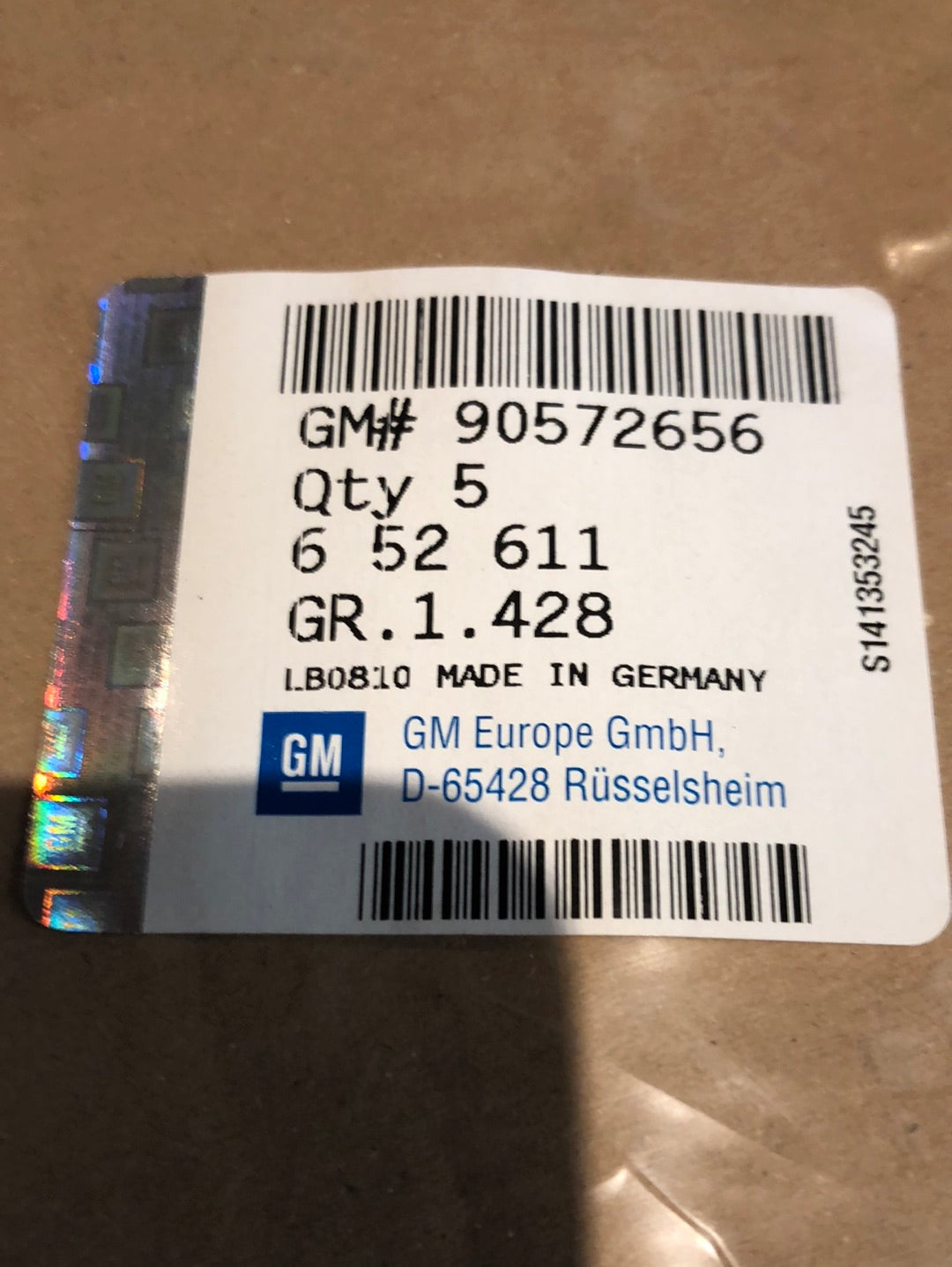 Original GM Opel Astra F Dichtung Ölwanne Neu