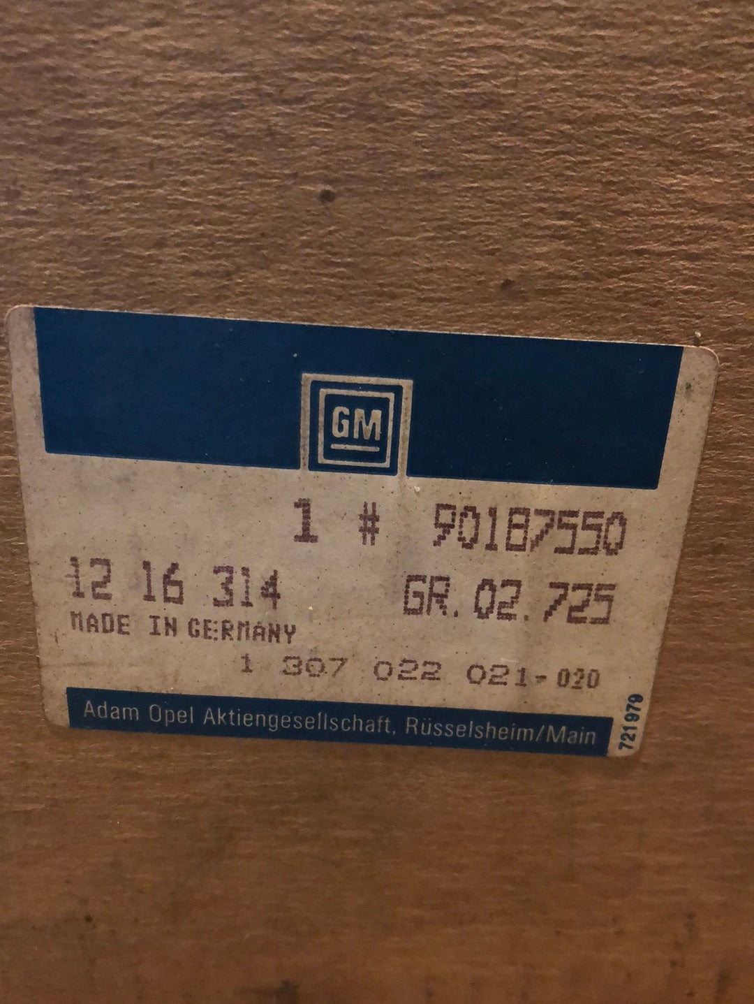 Original GM Bosch Opel Ascona C Vorfacelift Scheinwerfer H4 Links Neu
